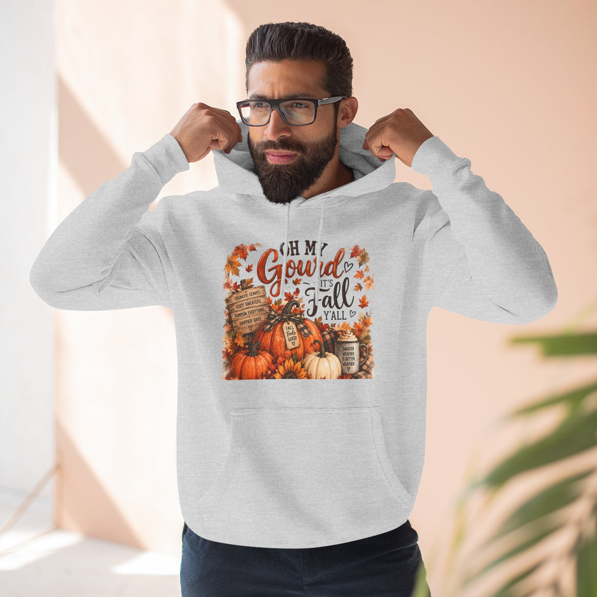 Oh My Gourd, It's Fall — Harvest Pumpkin Hoodie