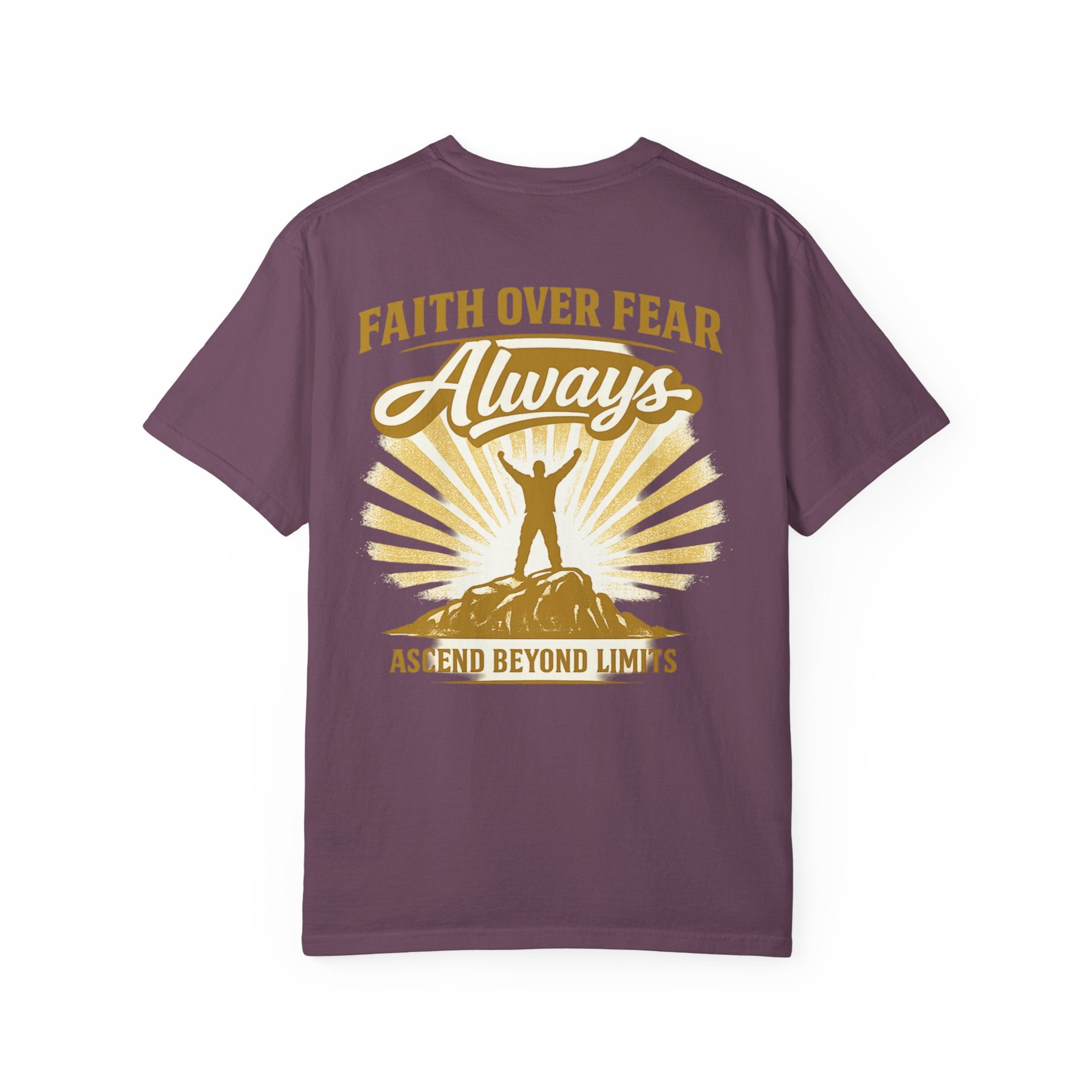 Faith Over Fear T-Shirt — "Always" Inspirational Christian Graphic Tee