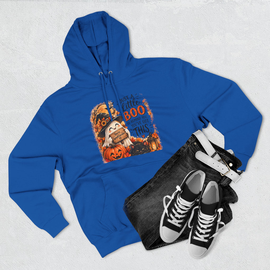 Just a Little Boo — Encouraging Halloween Hoodie