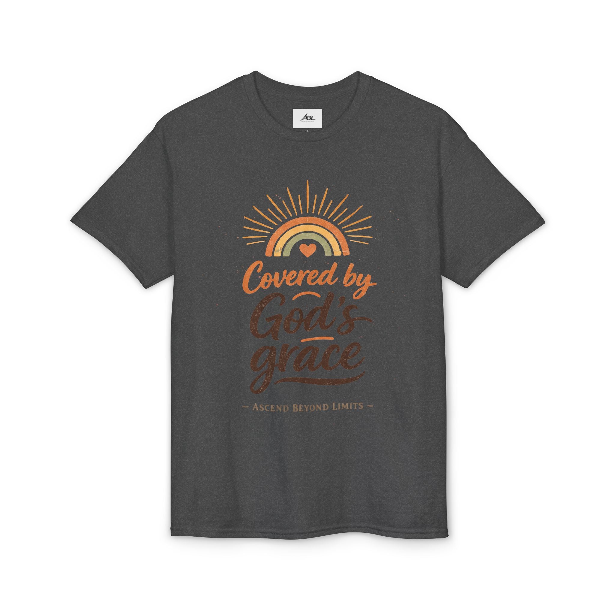 Covered by God's Grace T-Shirt — Christian Faith Inspirational Tee