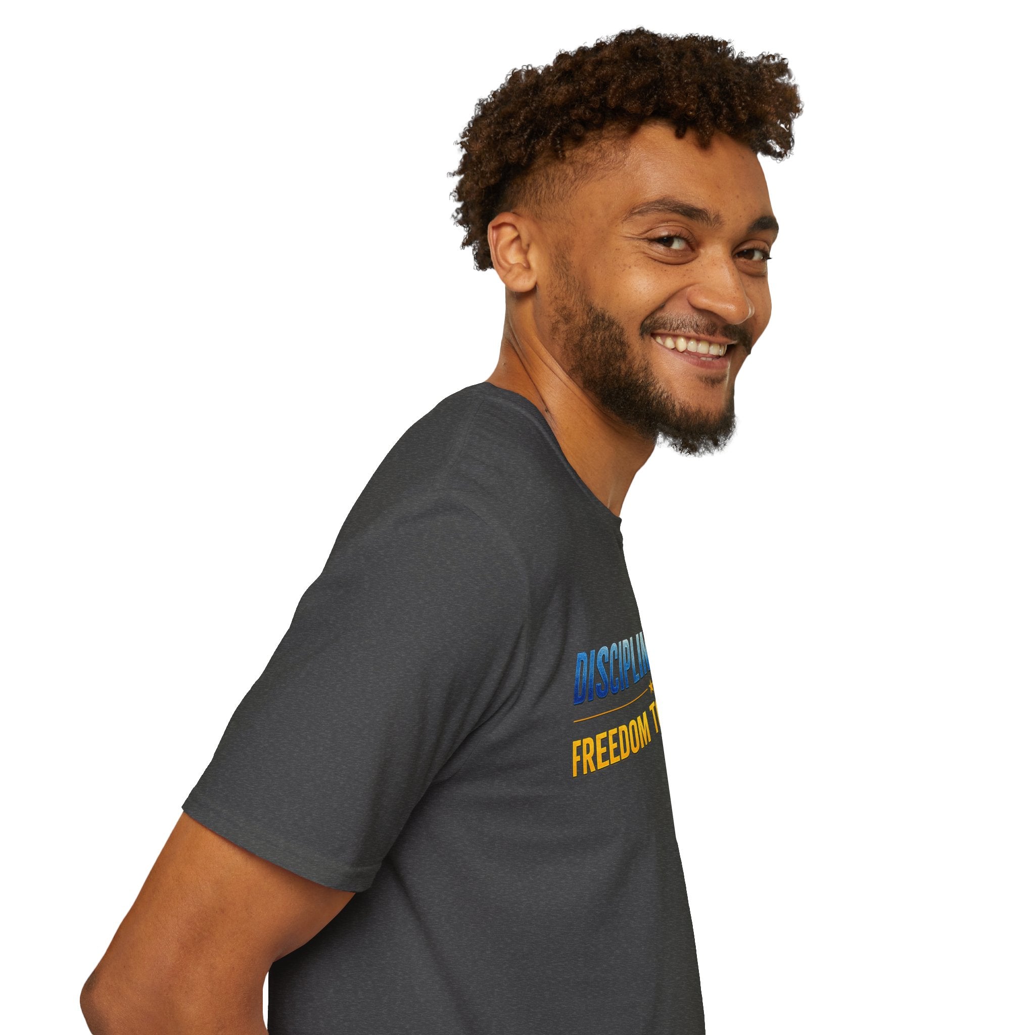 Discipline Today, Freedom Tomorrow T-Shirt — Legacy Mindset Lion Graphic