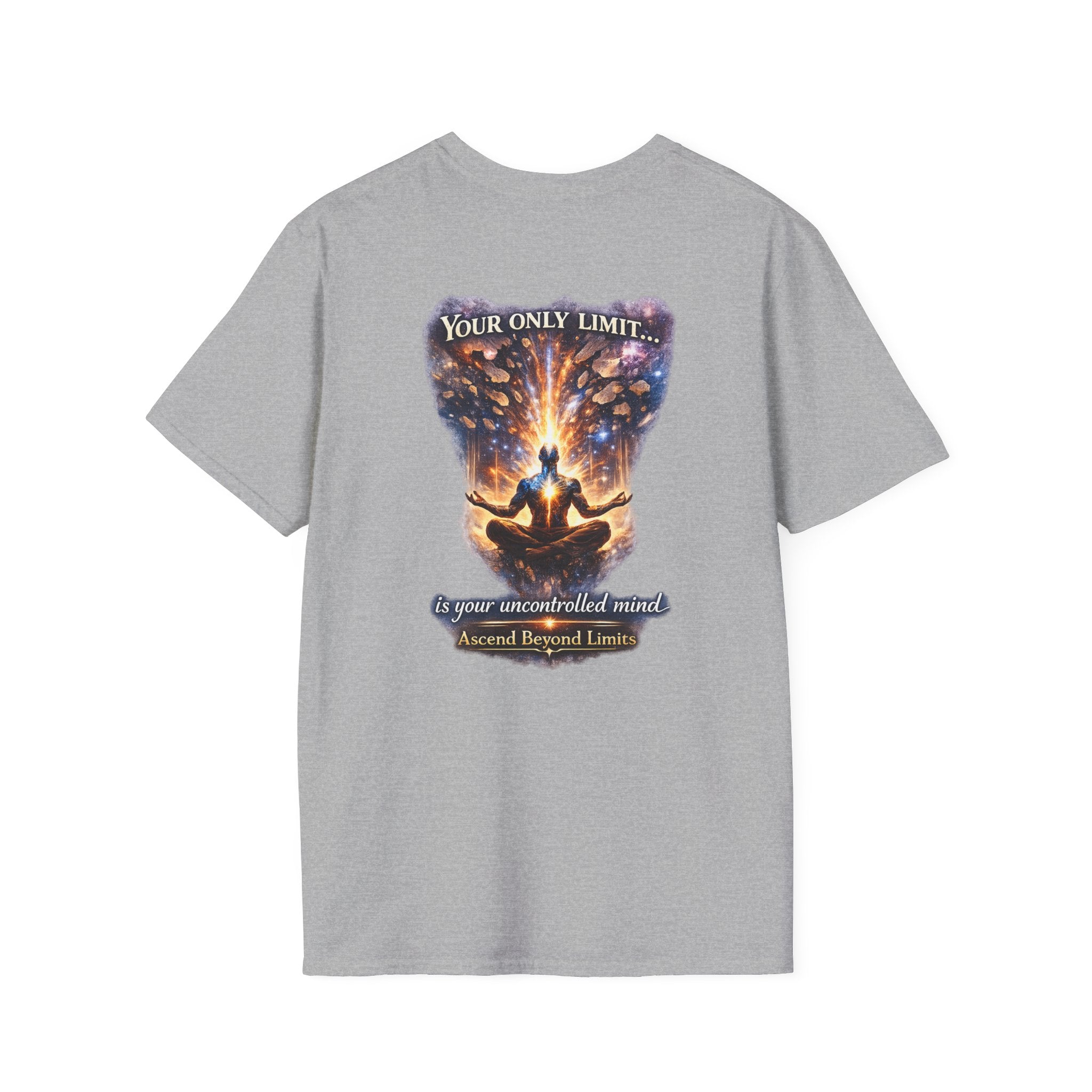 Chakra Balance T-Shirt — 'Balance Within' Spiritual Yoga Tee (Your Only Limit)