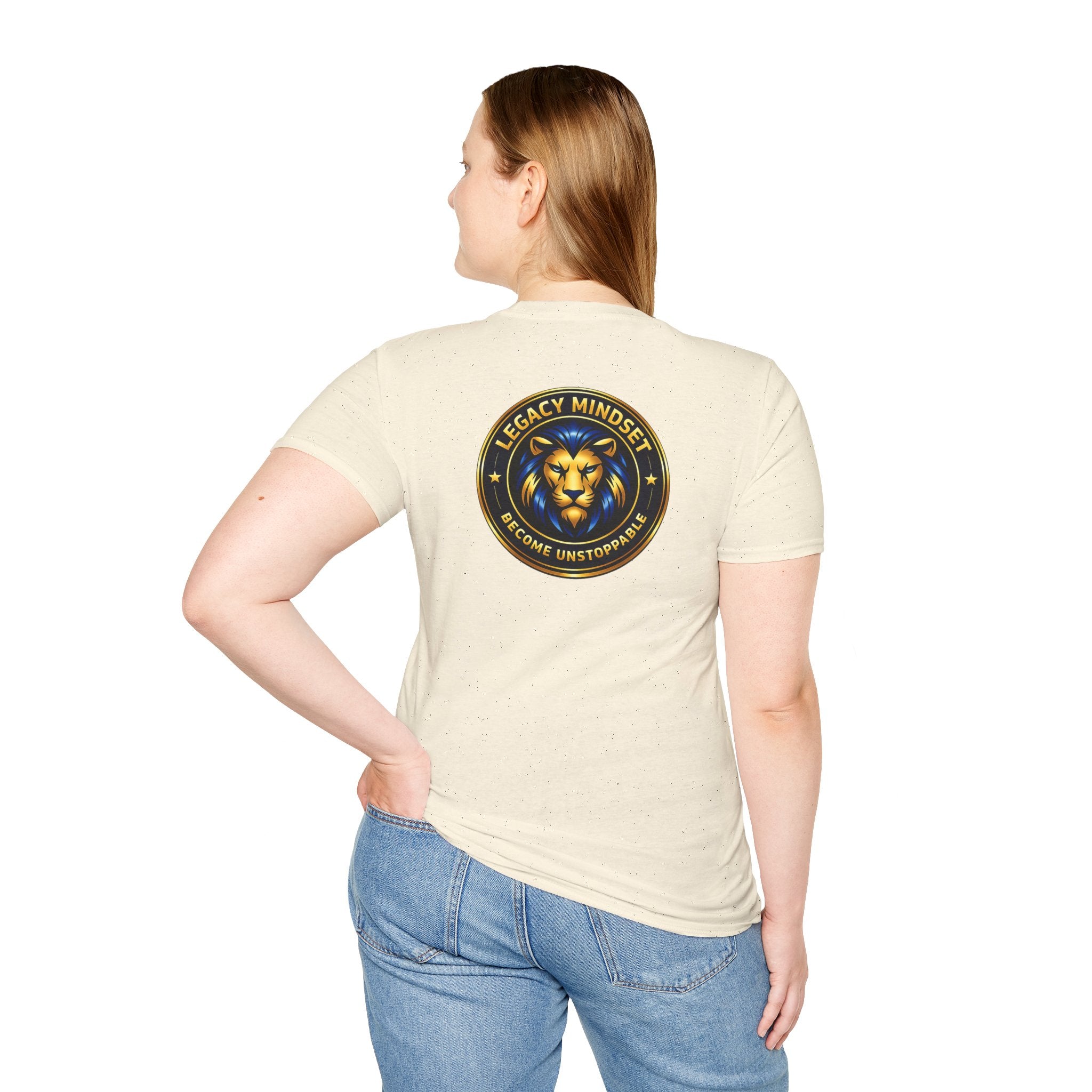 Discipline Today, Freedom Tomorrow T-Shirt — Legacy Mindset Lion Graphic