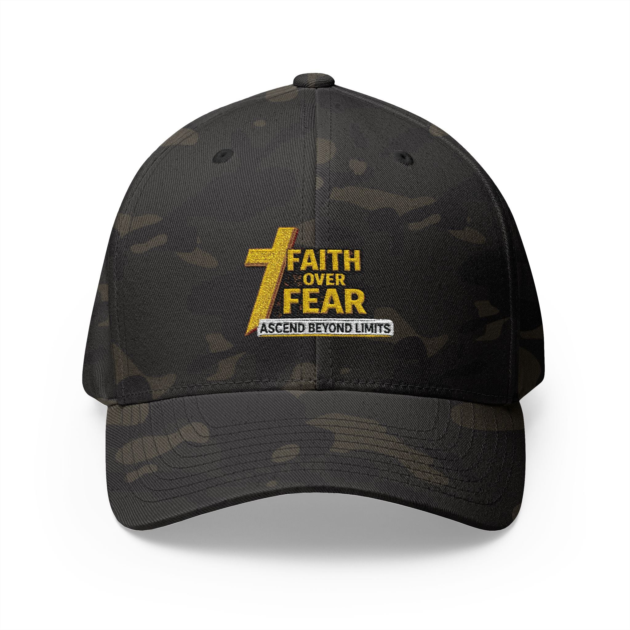 Faith Over Fear Embroidered Cap
