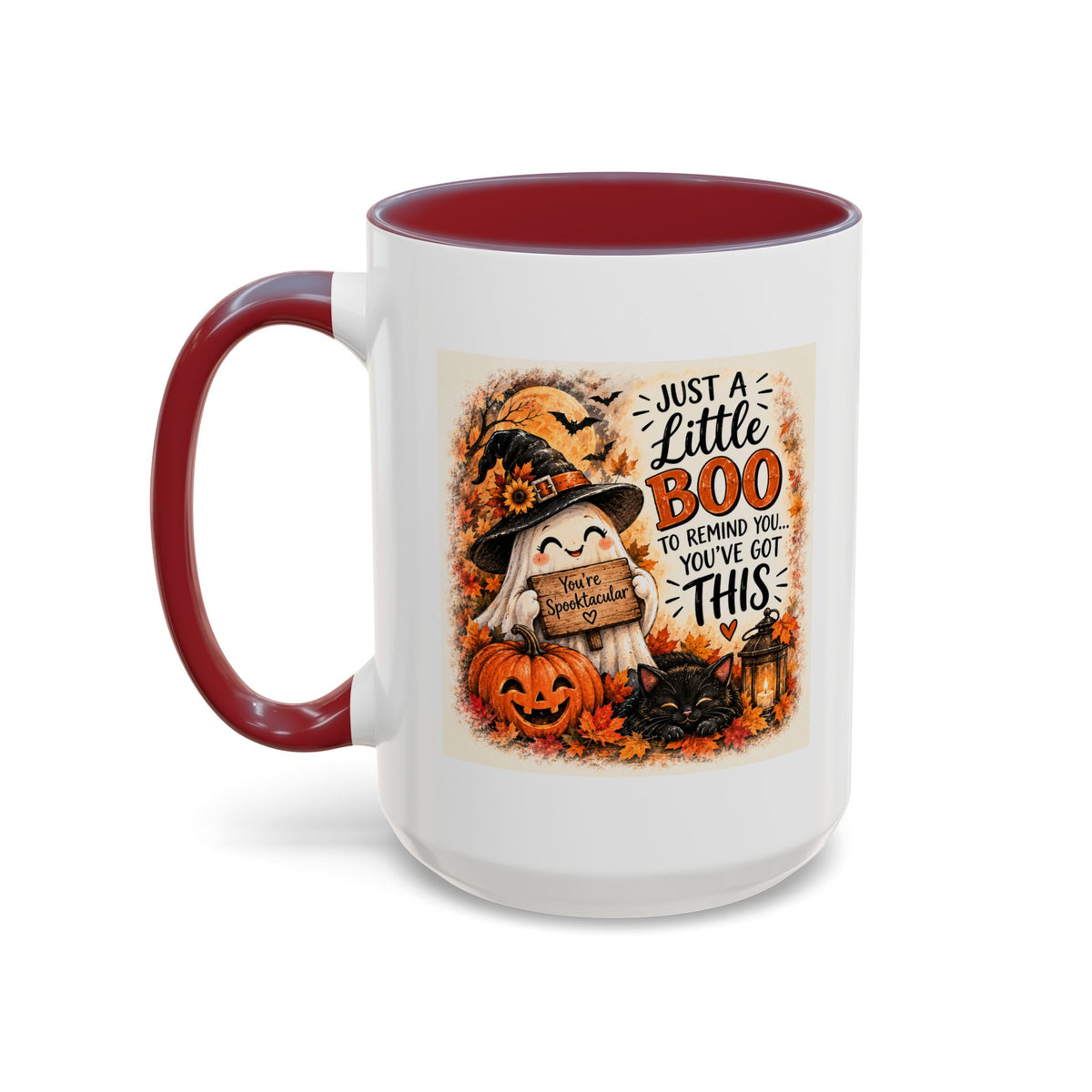 Just a Little Boo — You've Got This Halloween Accent Mug