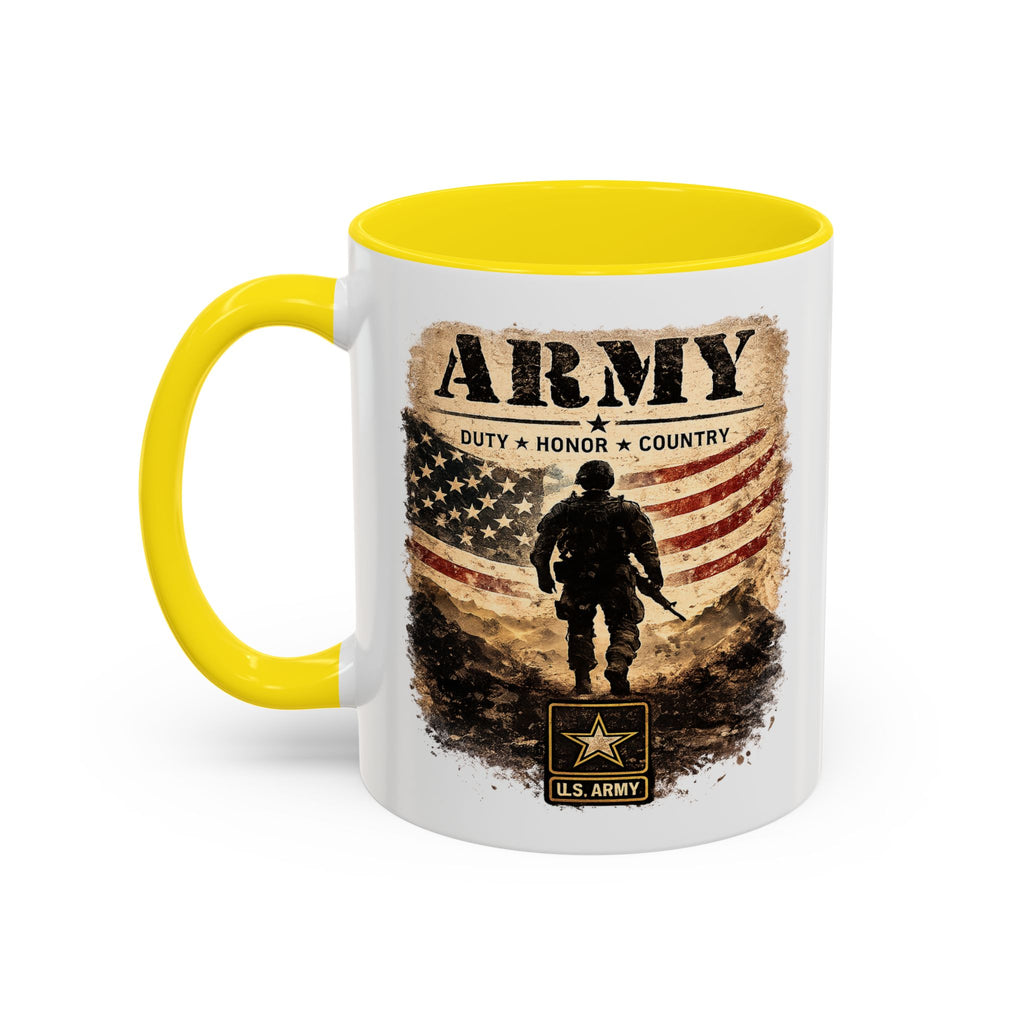 Army Military Tribute Accent Mug (11/15oz)