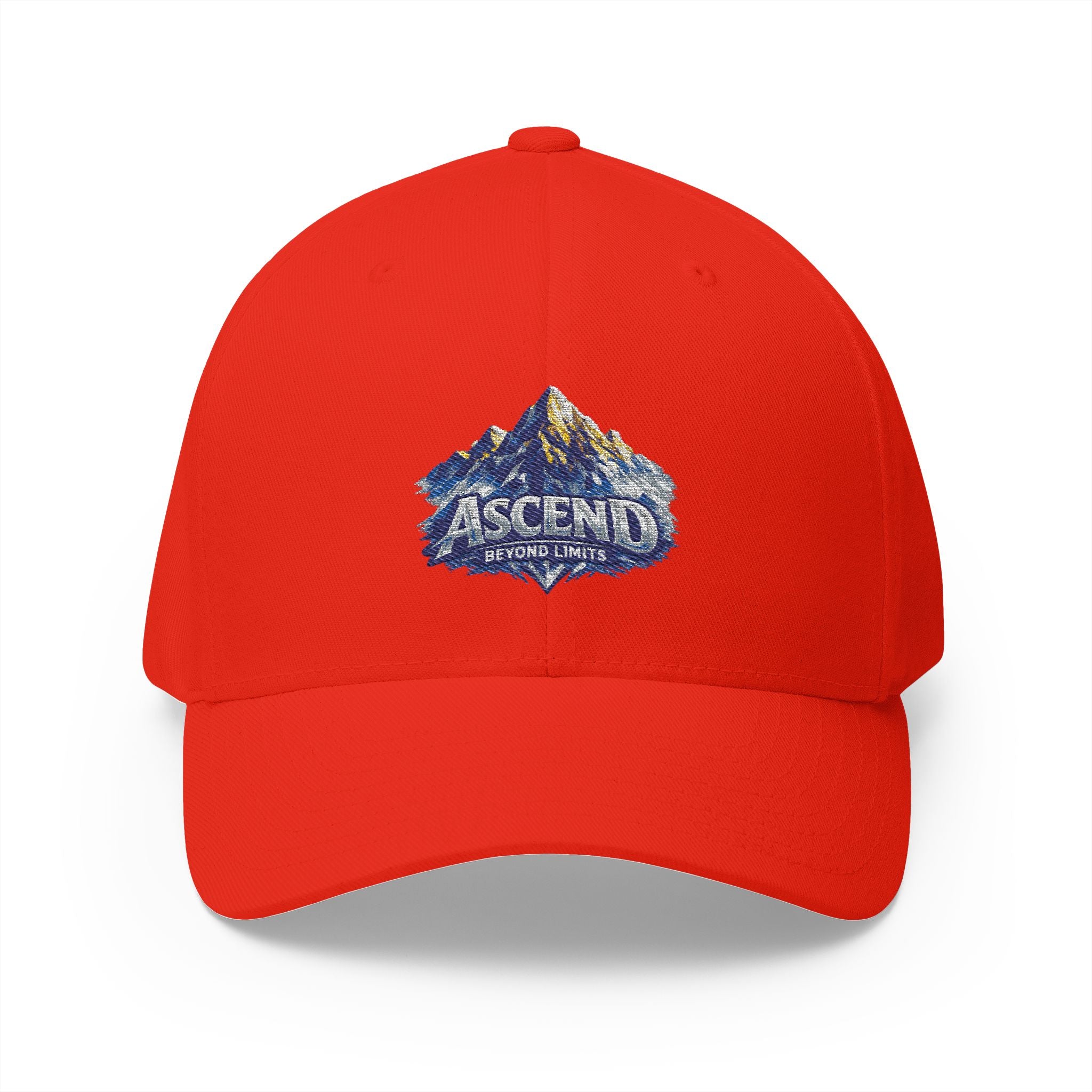Ascend Mountain Embroidered Hat — 'Together We Rise' Closed-Back Cap