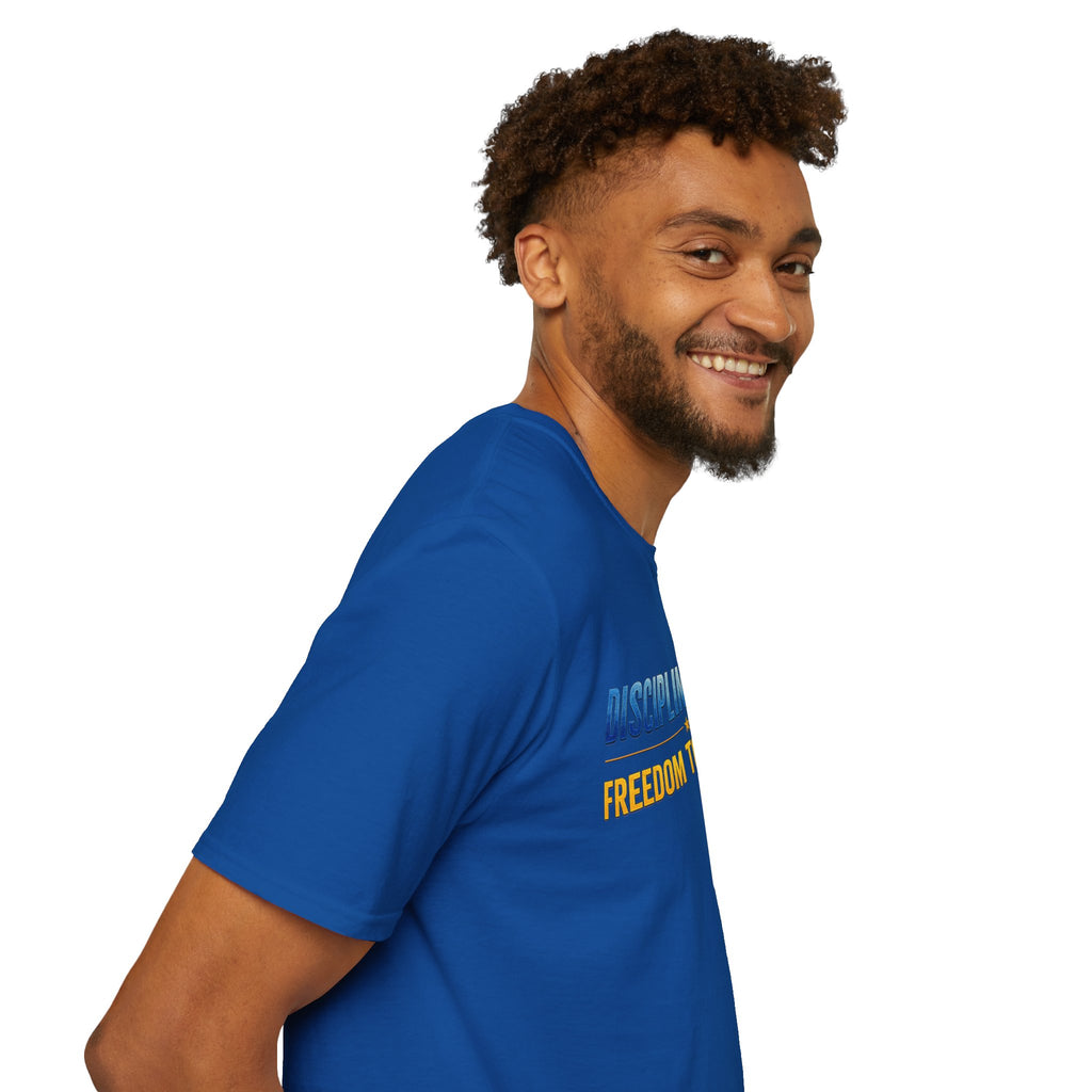 Discipline Today, Freedom Tomorrow T-Shirt — Legacy Mindset Lion Graphic