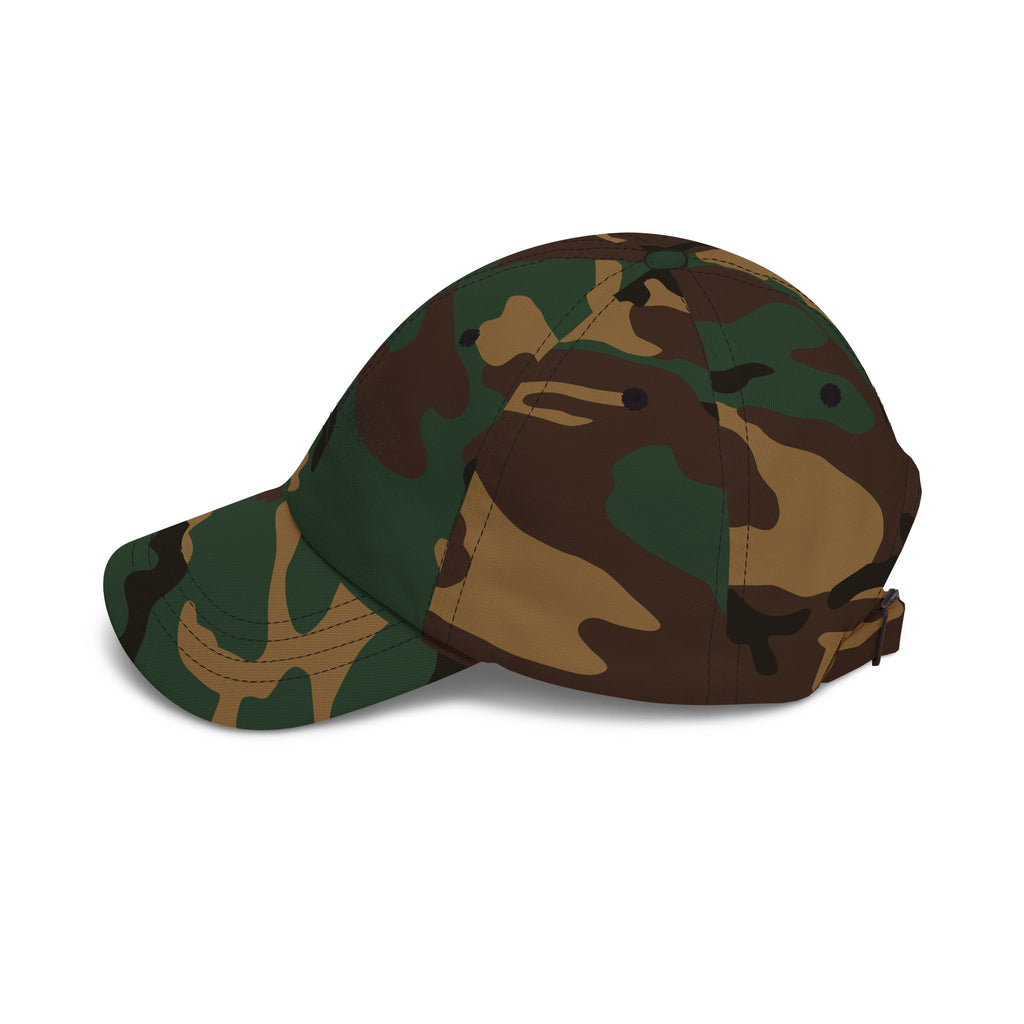 Aquarius Dad Cap – Elegant Script Zodiac Baseball Hat