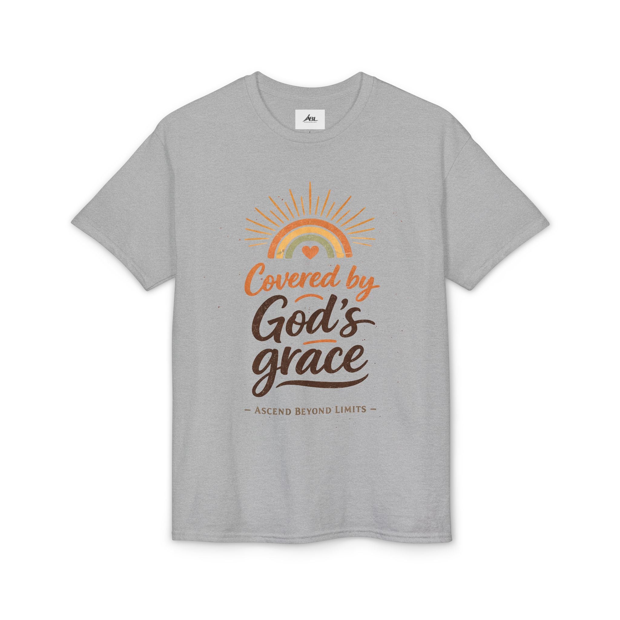 Covered by God's Grace T-Shirt — Christian Faith Inspirational Tee