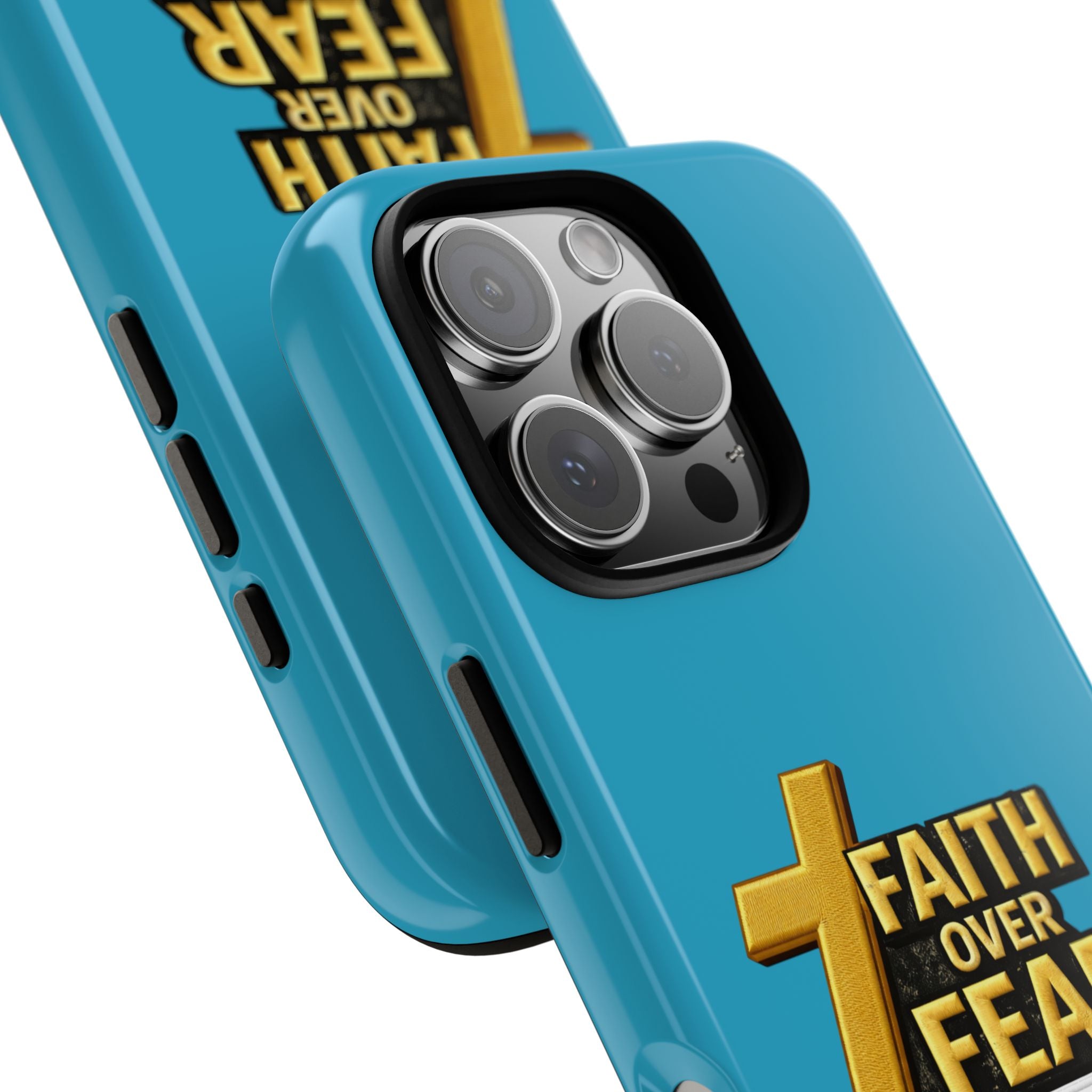 Faith Over Fear Tough Phone Case — "Ascend Beyond Limits" Inspirational Christian Protection