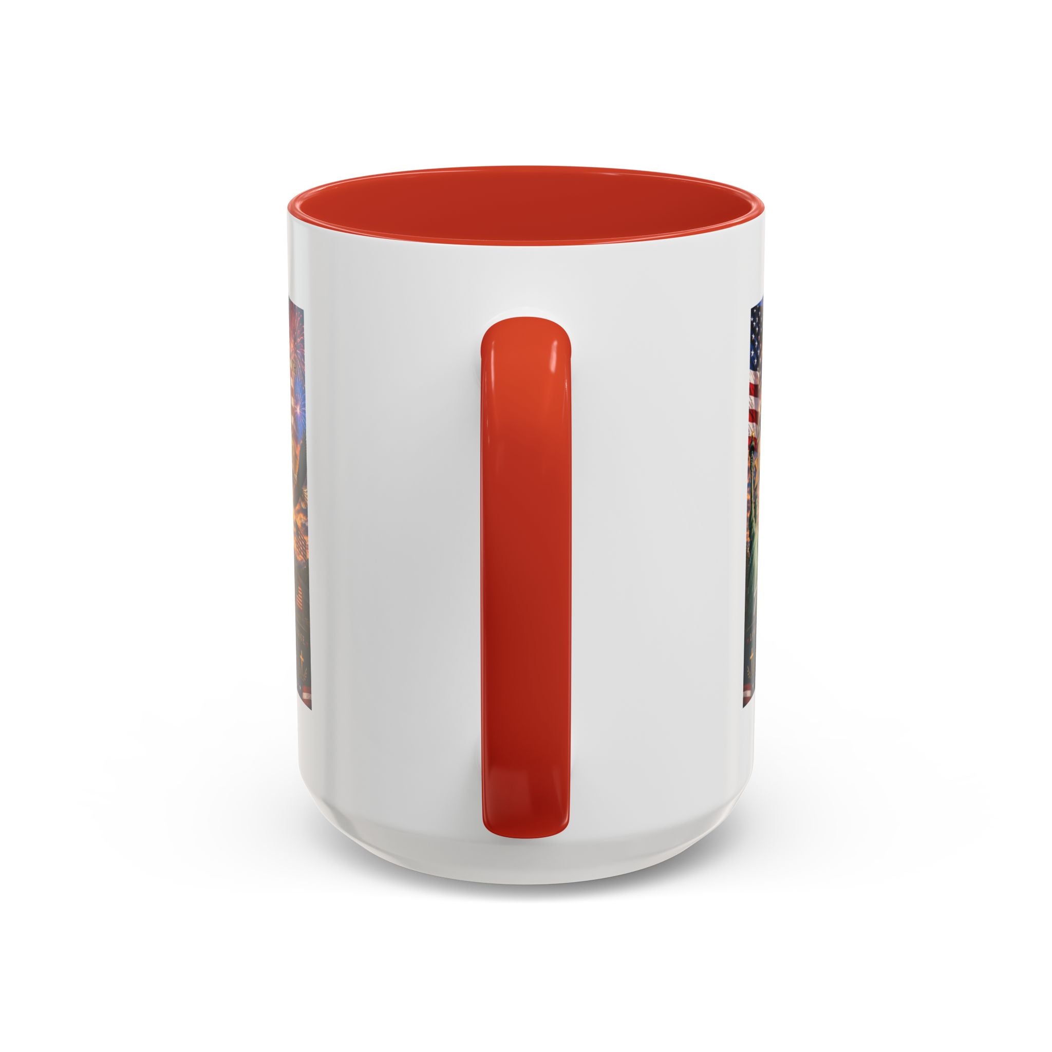 Patriotic Coffee Mug - "Happy 250 America!" Anniversary Design