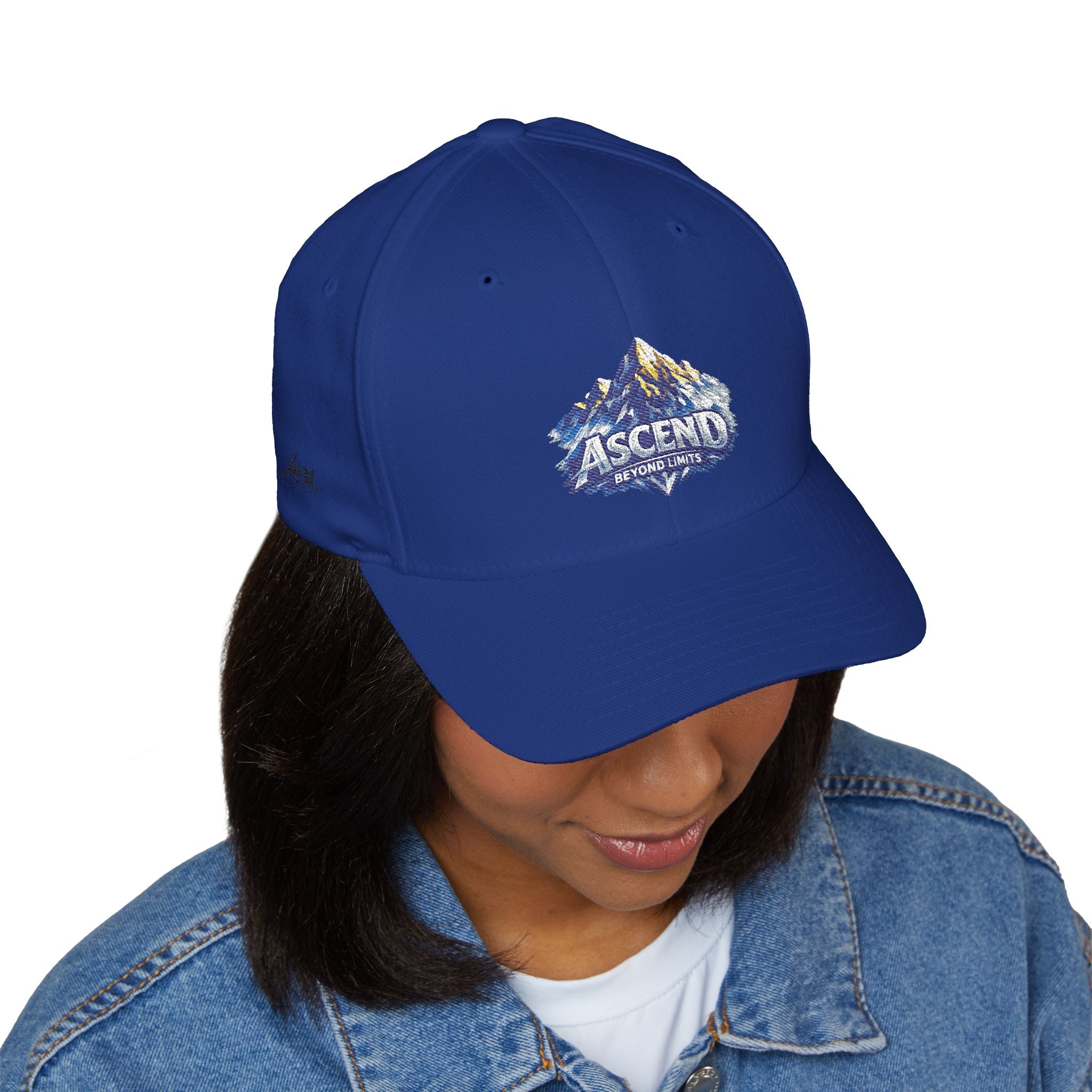 Ascend Mountain Embroidered Hat — 'Together We Rise' Closed-Back Cap