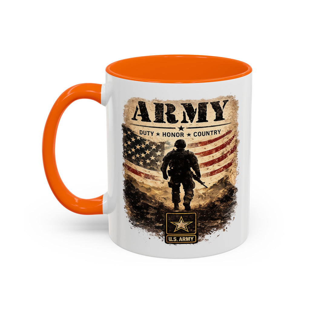 Army Military Tribute Accent Mug (11/15oz)