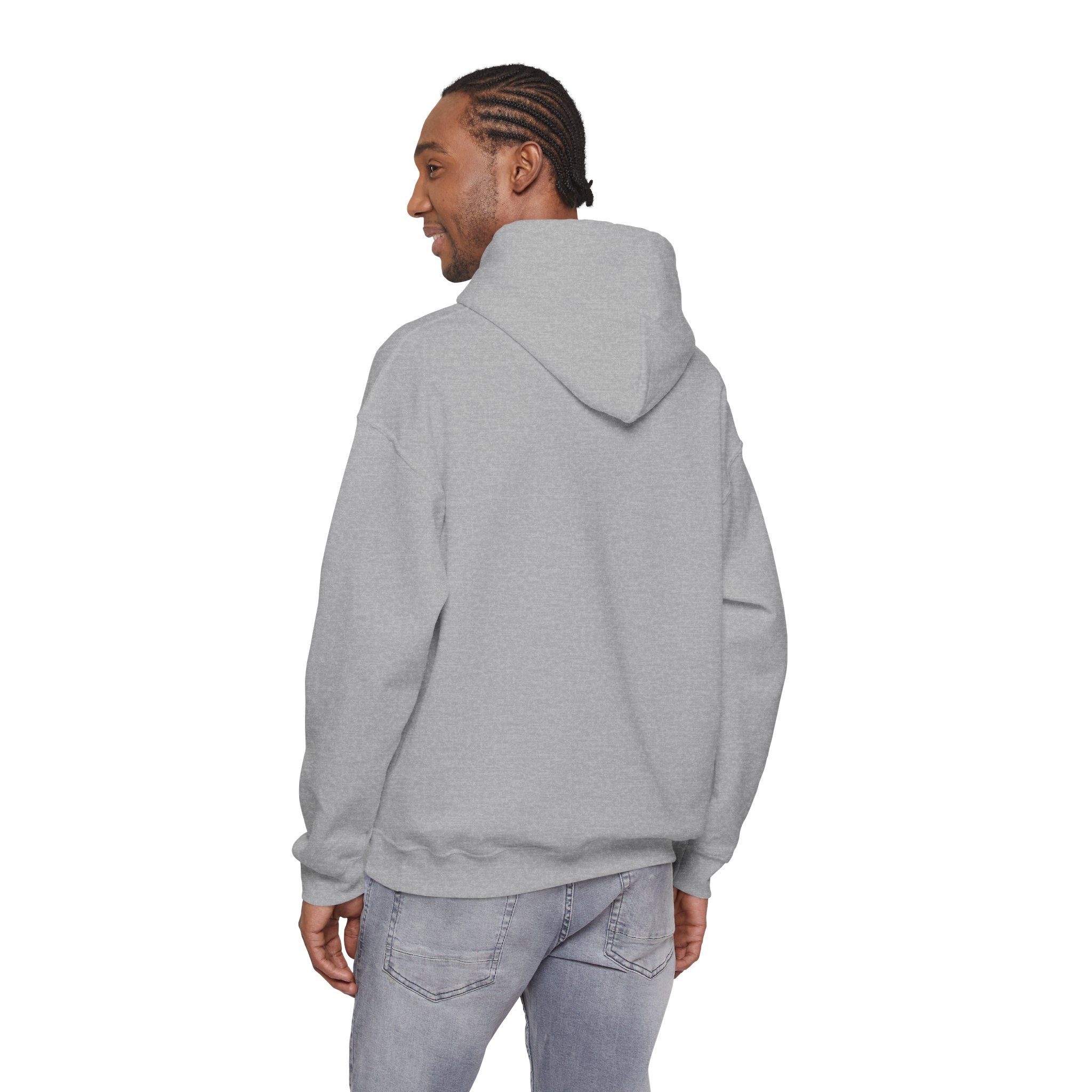 Never Fold Hoodie — 'God Has You' Faith Graphic Sweatshirt