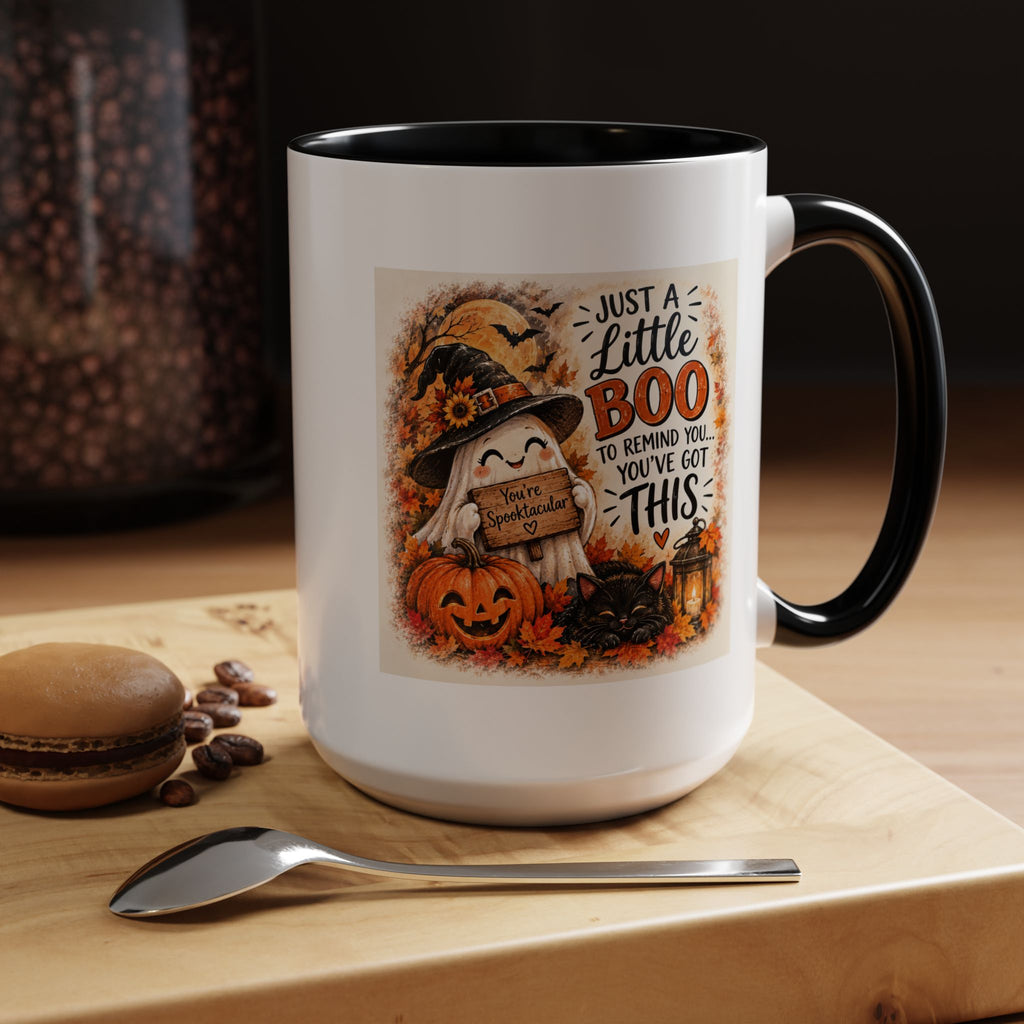 Just a Little Boo — You've Got This Halloween Accent Mug