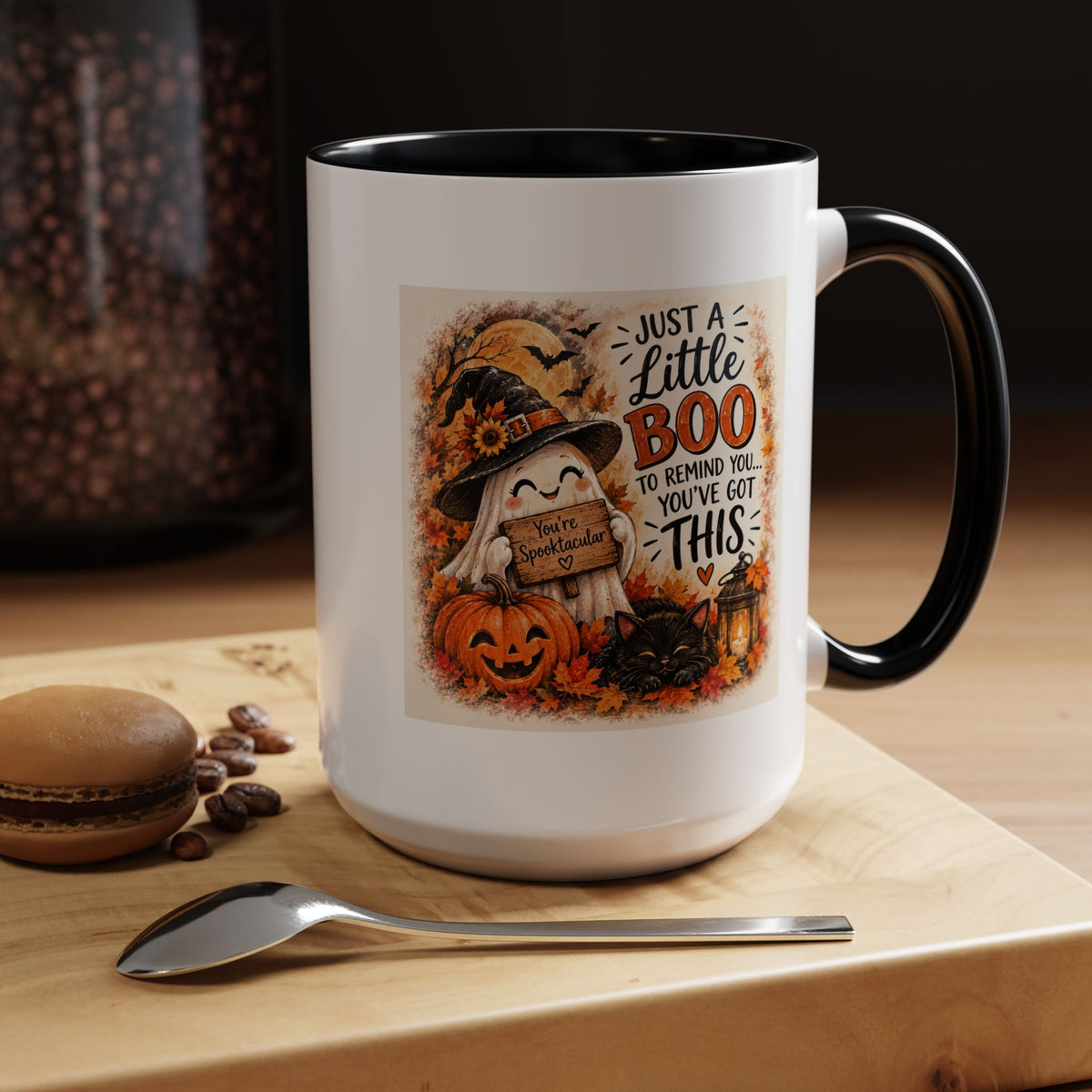 Just a Little Boo — You've Got This Halloween Accent Mug