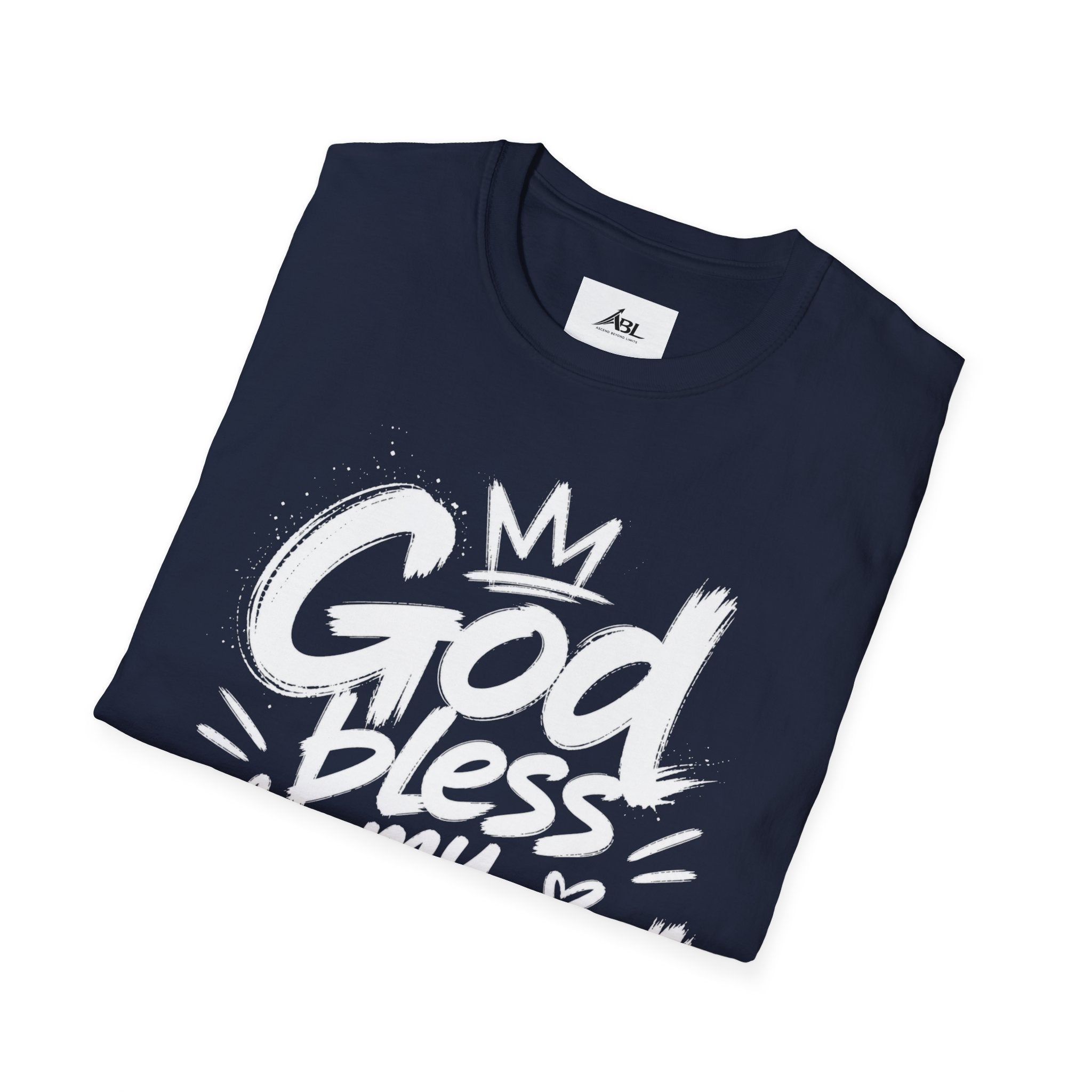 God Bless My Fam T-Shirt — Faith-Based Family Graphic Tee
