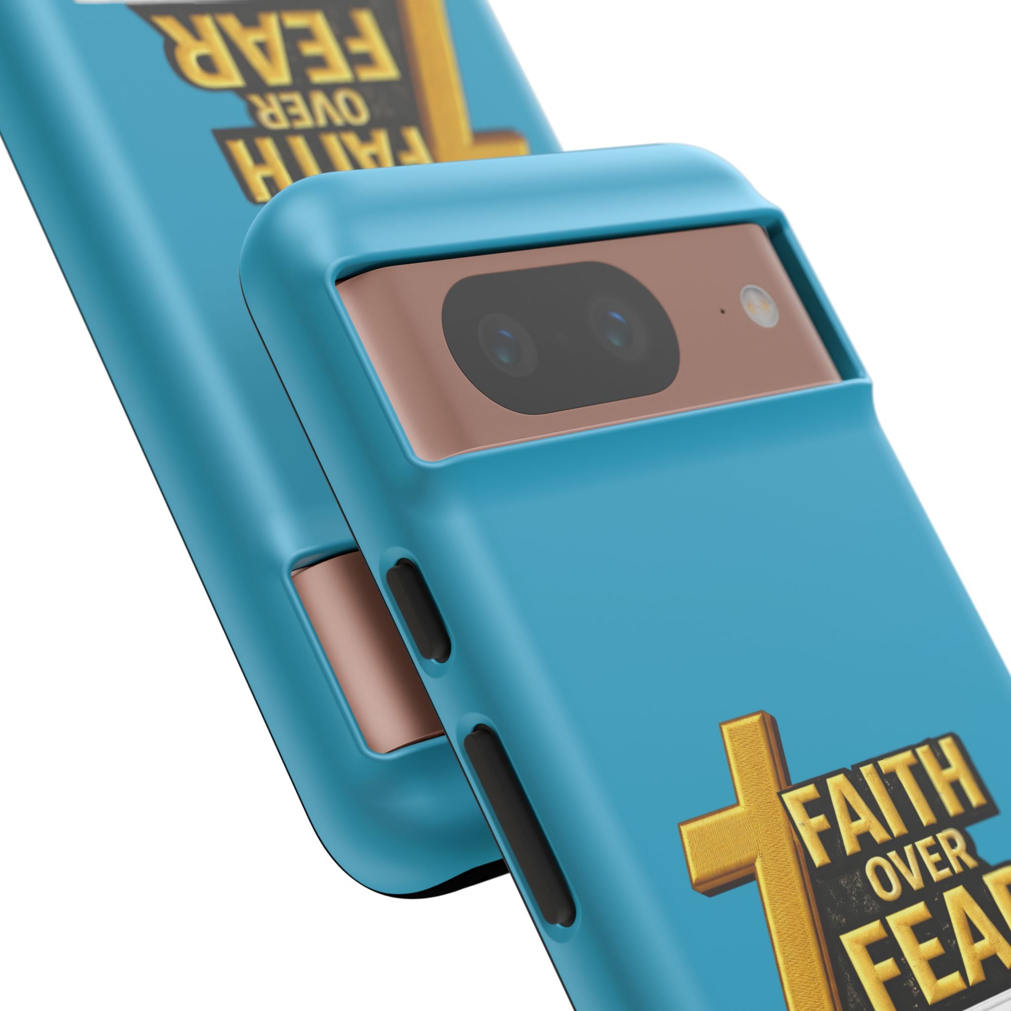 Faith Over Fear Tough Phone Case — "Ascend Beyond Limits" Inspirational Christian Protection