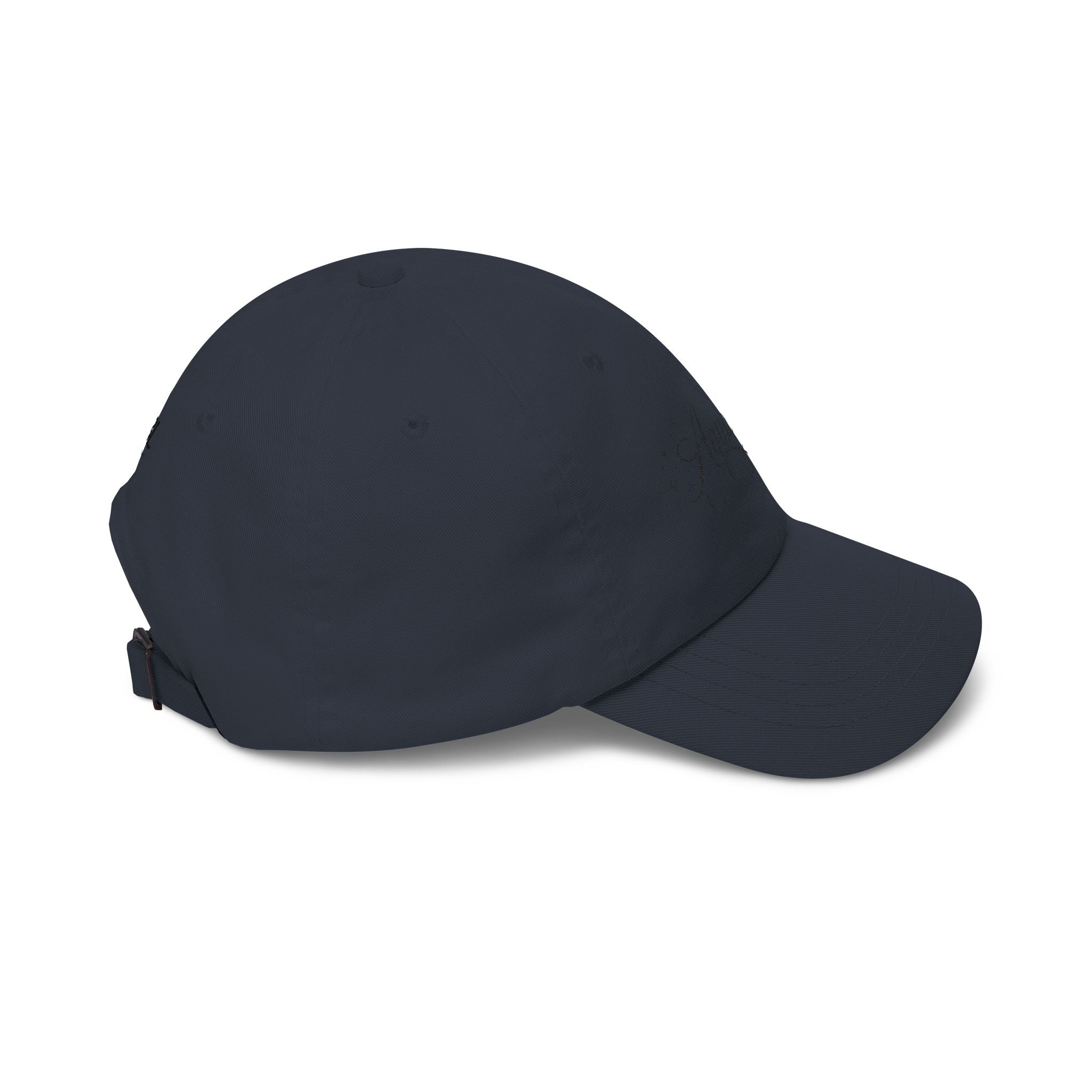 Aquarius Dad Cap – Elegant Script Zodiac Baseball Hat