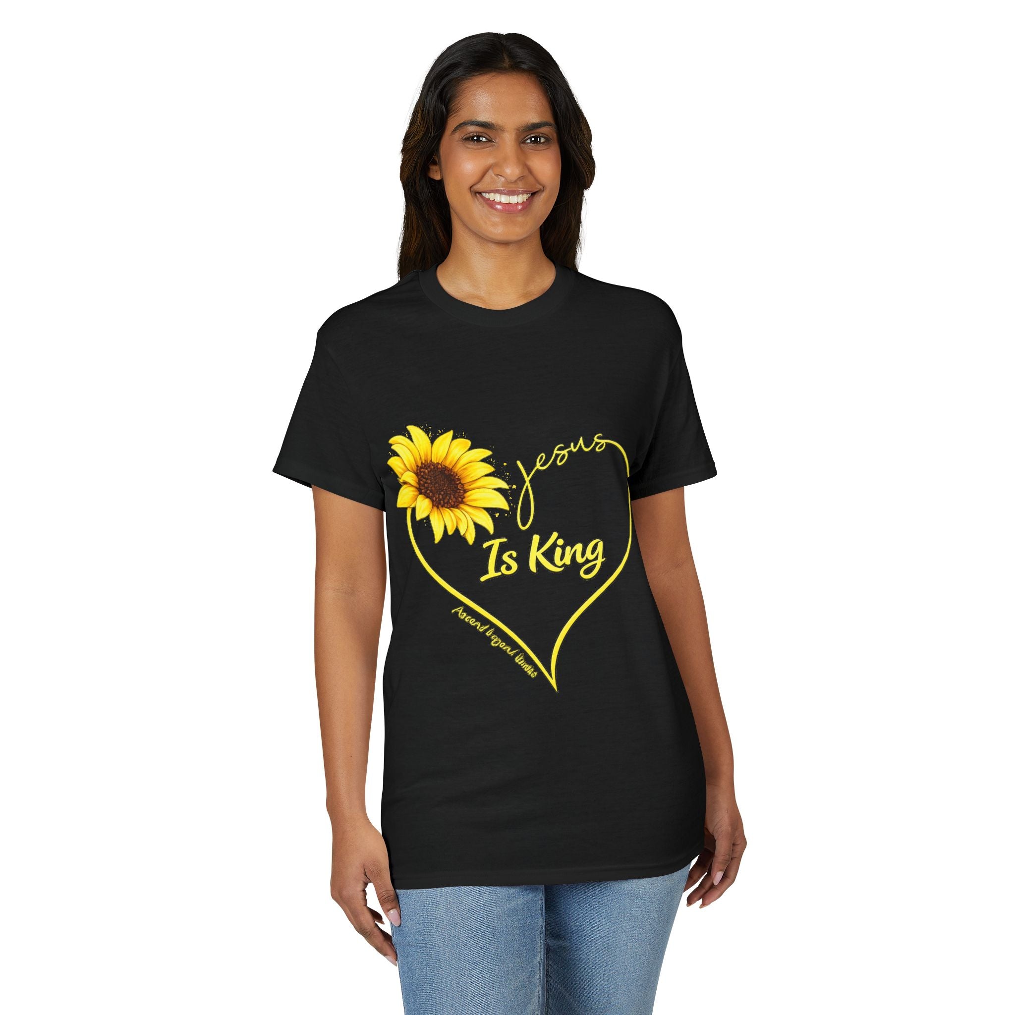 Jesus Is King Sunflower T-Shirt