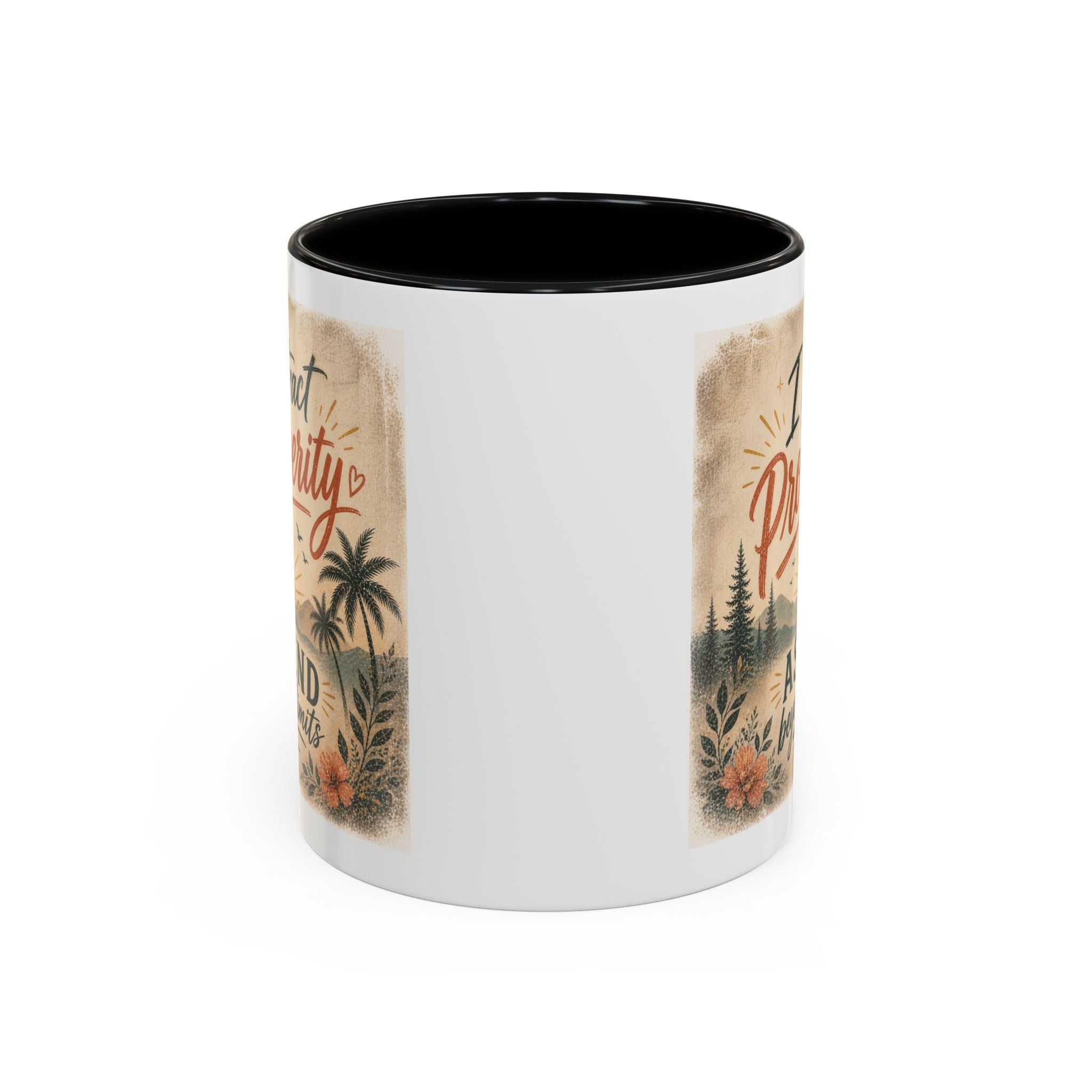 I Attract Prosperity Coffee Mug — Inspirational Accent Mug (11/15oz)