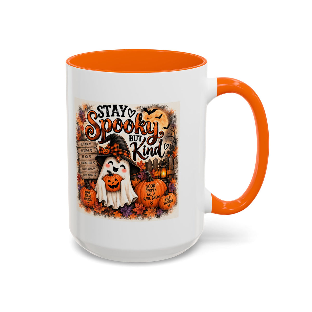 Stay Spooky But Kind — Halloween Accent Mug