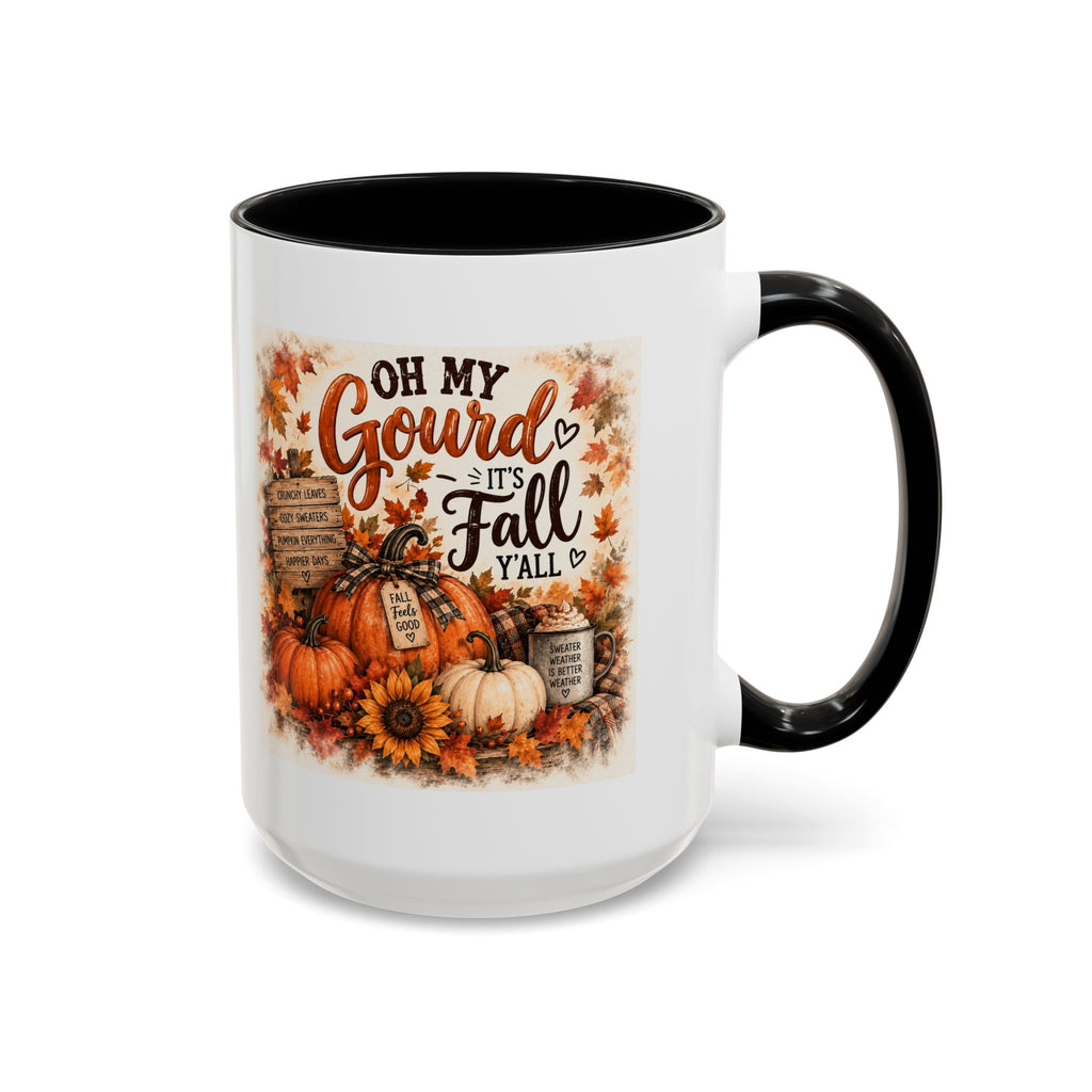Oh My Gourd, It's Fall Y'all — Autumn Accent Mug