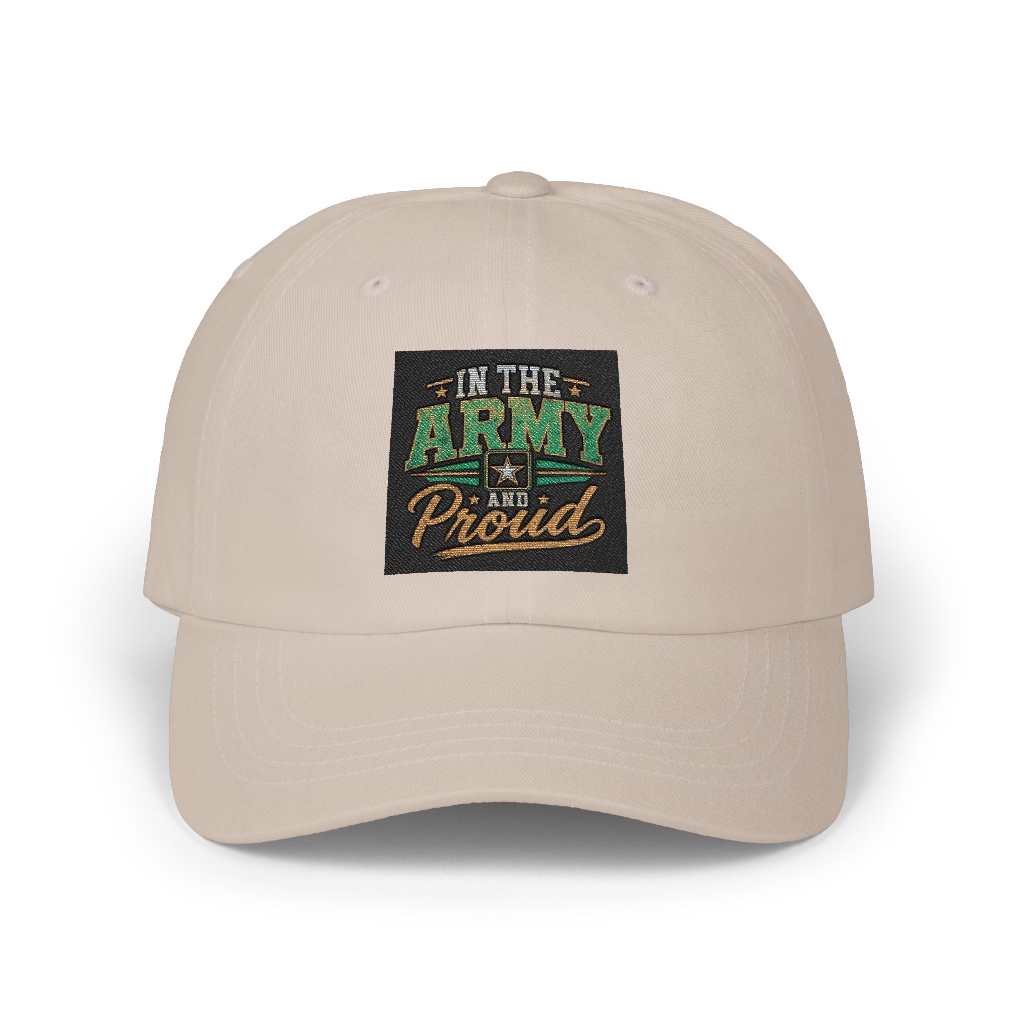 Army Proud Classic Dad Cap – "I'm the Army and Proud" Embroidered Hat