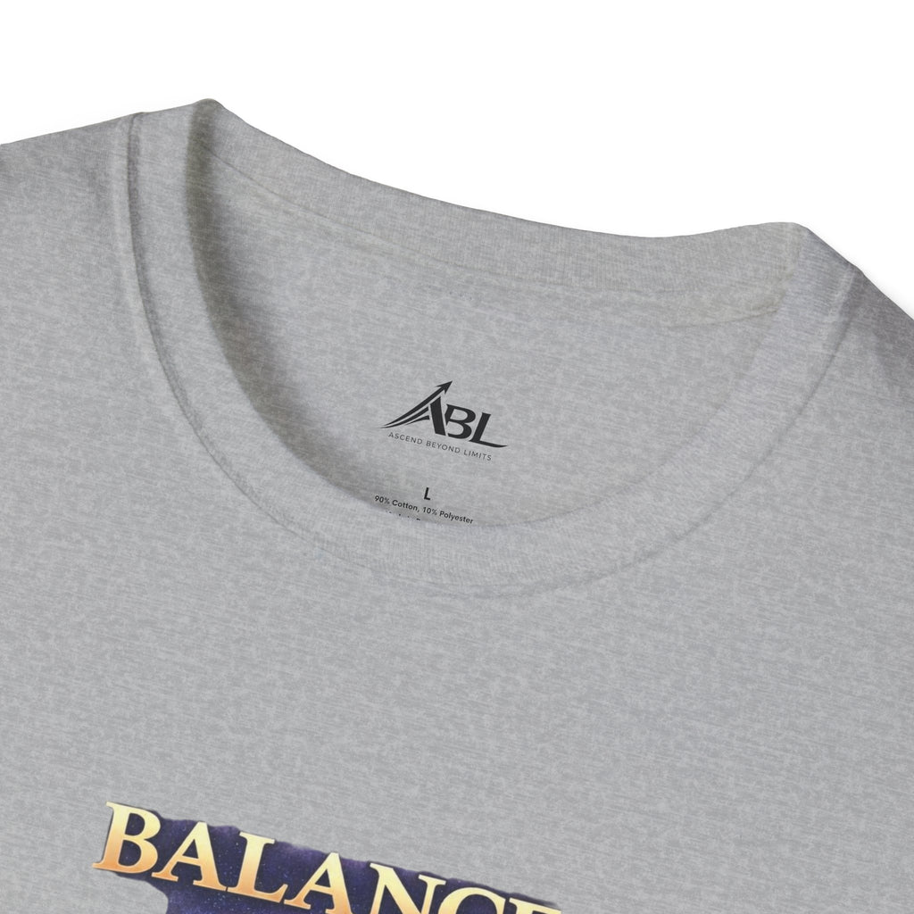 Chakra Balance T-Shirt — 'Balance Within' Spiritual Yoga Tee (Your Only Limit)