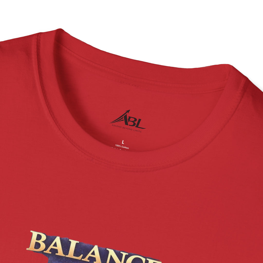 Chakra Balance T-Shirt — 'Balance Within' Spiritual Yoga Tee (Your Only Limit)