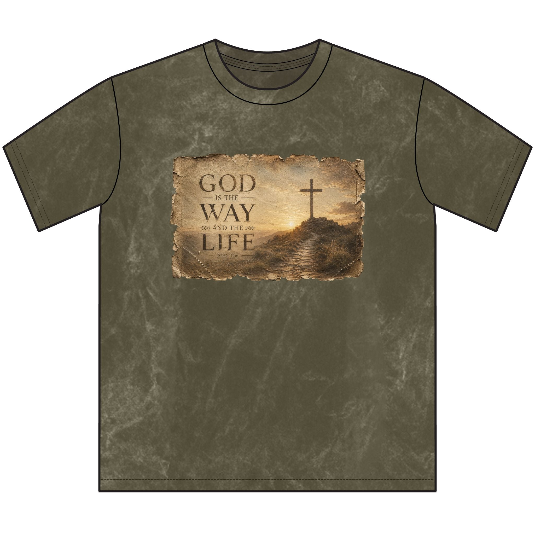 God Is The Way and The Life Tshirt