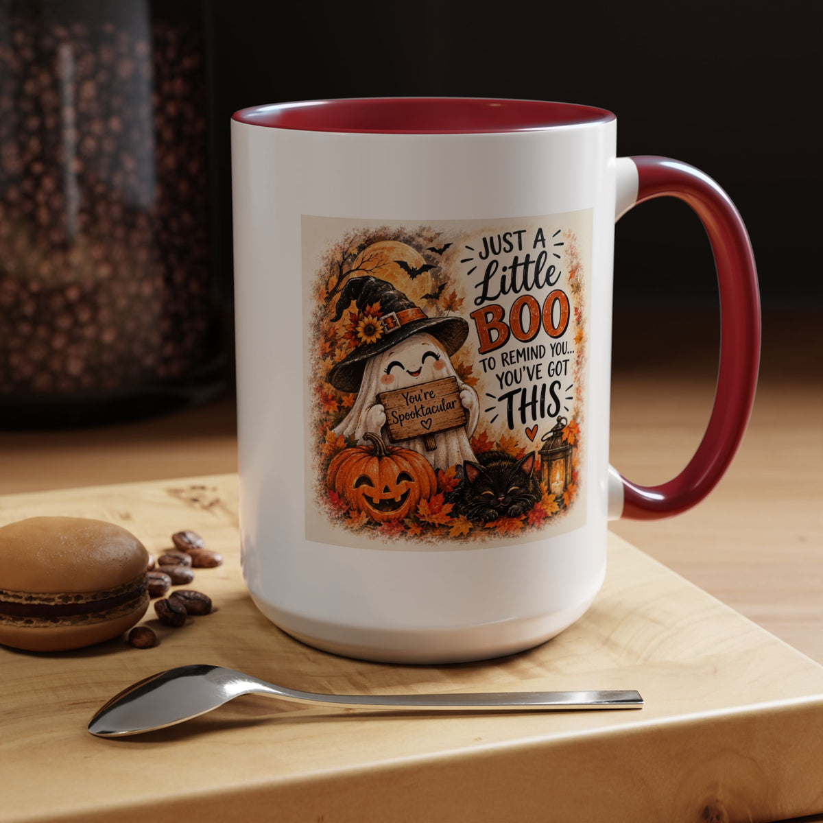 Just a Little Boo — You've Got This Halloween Accent Mug