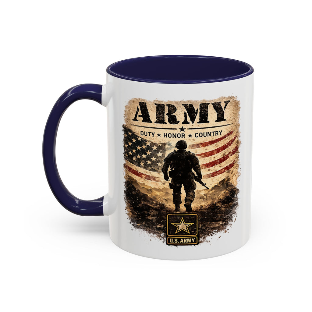 Army Military Tribute Accent Mug (11/15oz)