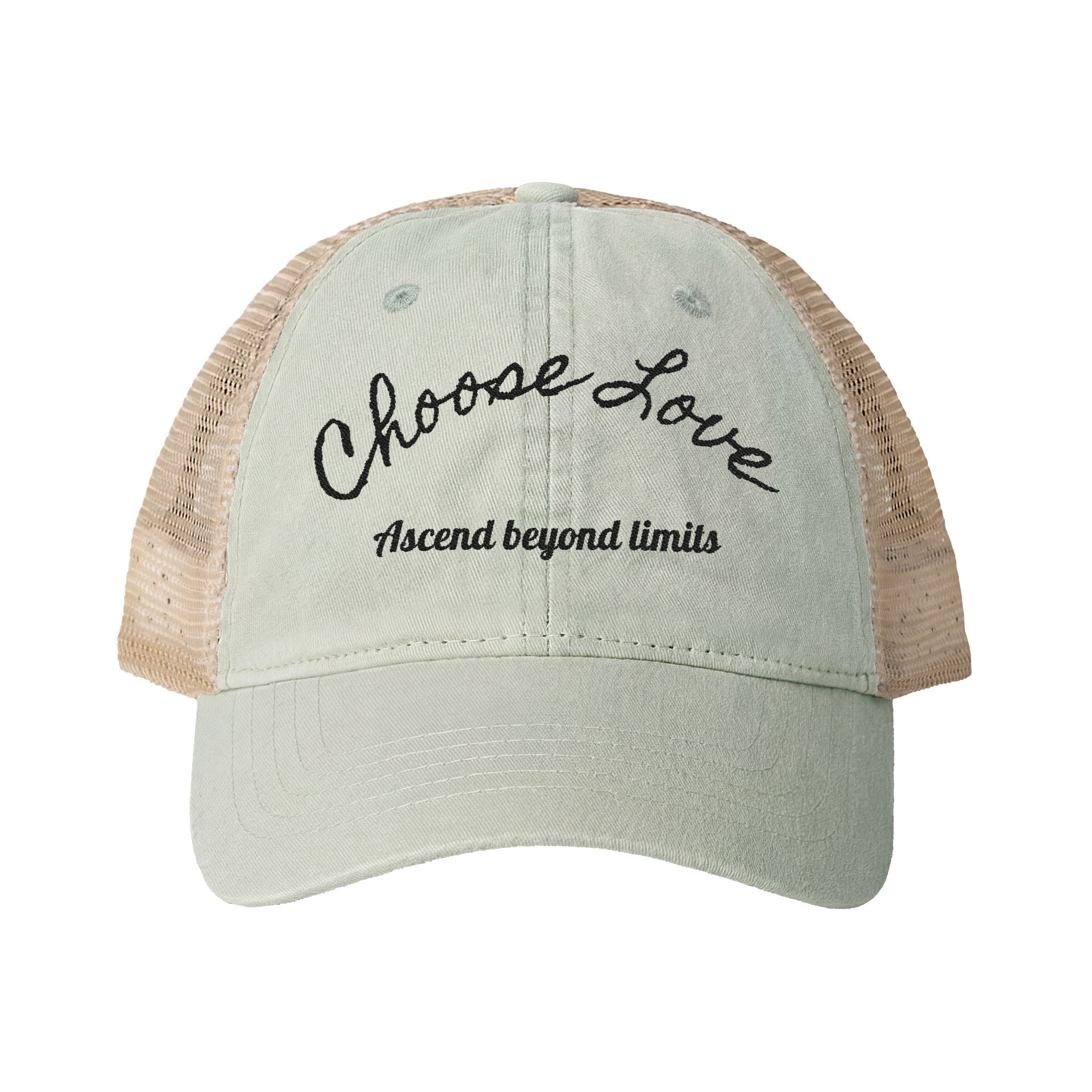 Women’s Choose love- mesh back cap