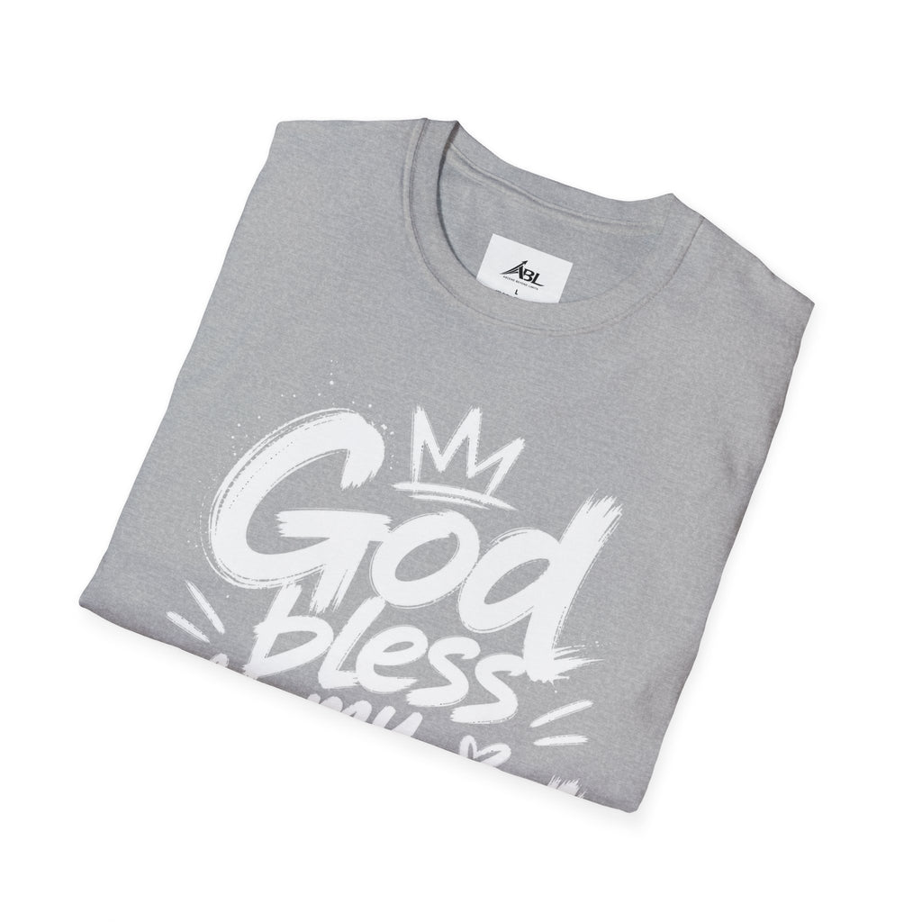 God Bless My Fam T-Shirt — Faith-Based Family Graphic Tee