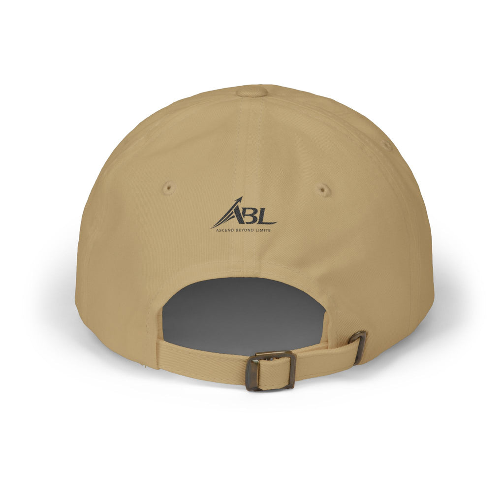 Aquarius Dad Cap – Elegant Script Zodiac Baseball Hat