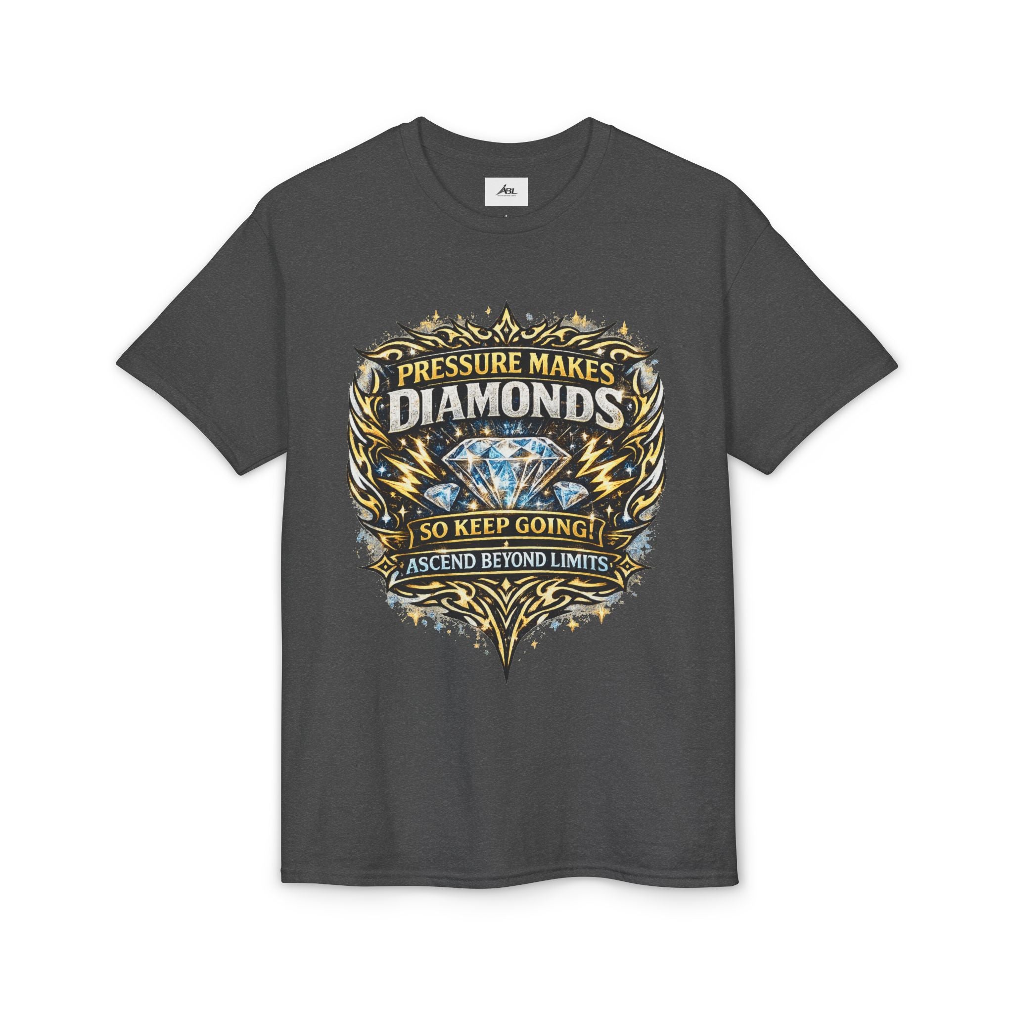 Pressure Makes Diamonds T-Shirt — Motivational Inspirational Graphic Tee