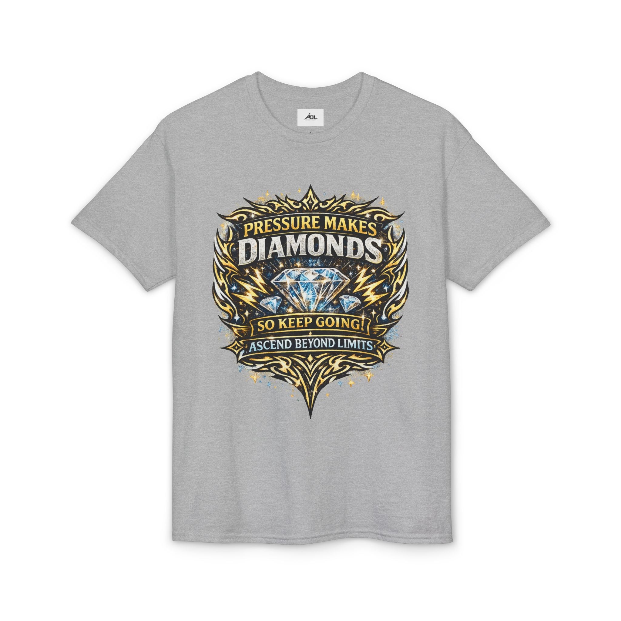 Pressure Makes Diamonds T-Shirt — Motivational Inspirational Graphic Tee