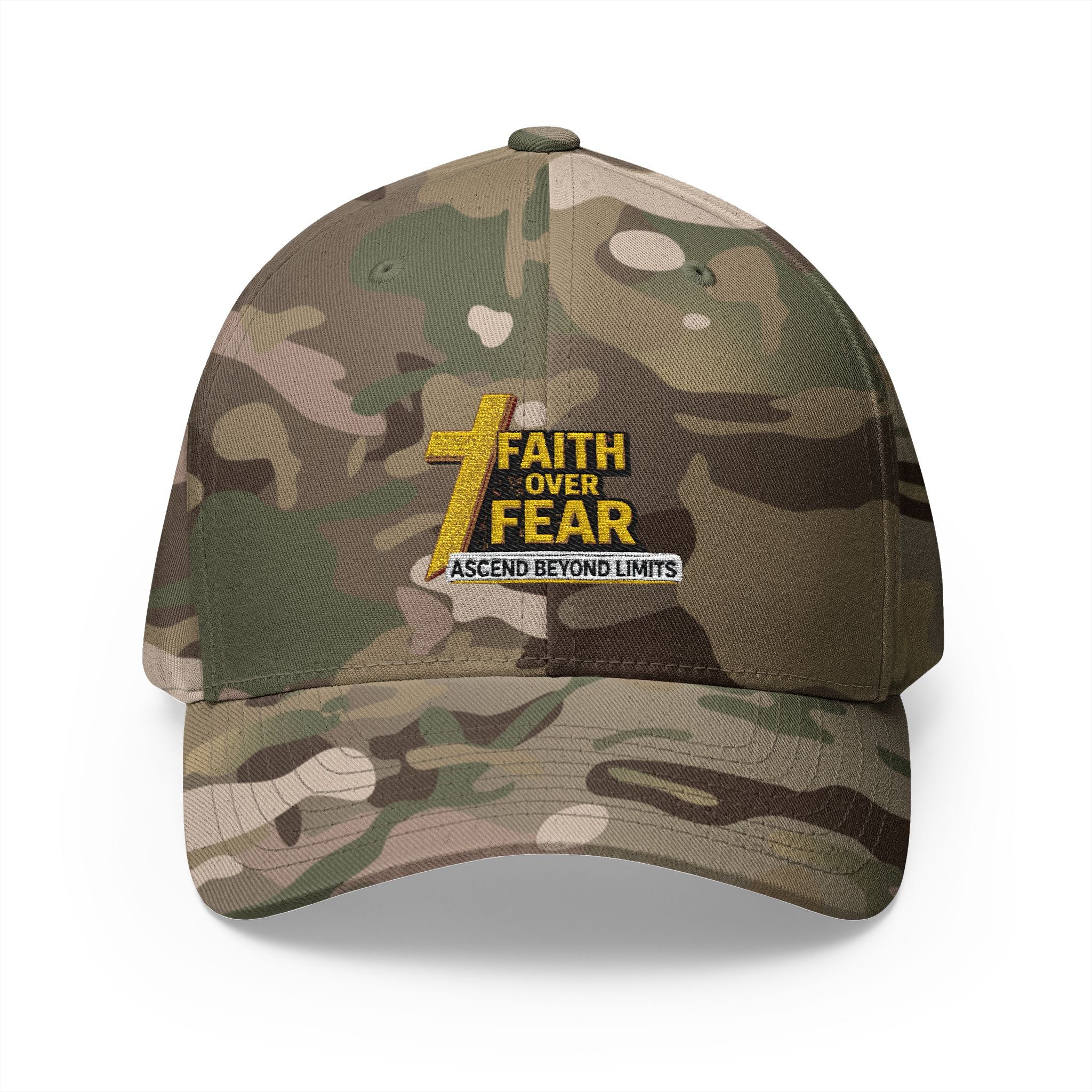 Faith Over Fear Embroidered Cap
