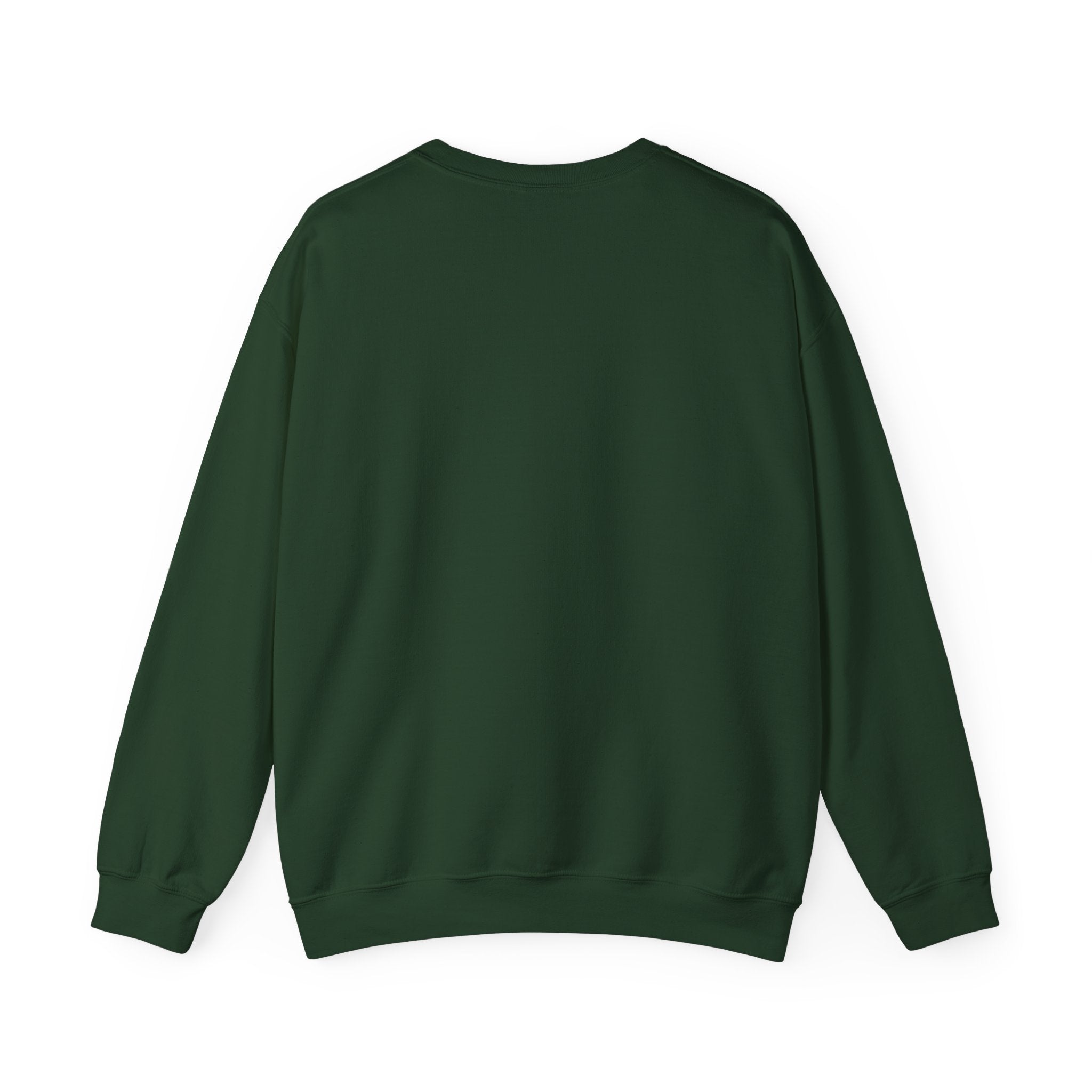 Crewneck Sweatshirt — “Fall in Love with the Journey of Becoming the Best Version of You” Floral Inspirational Pullover