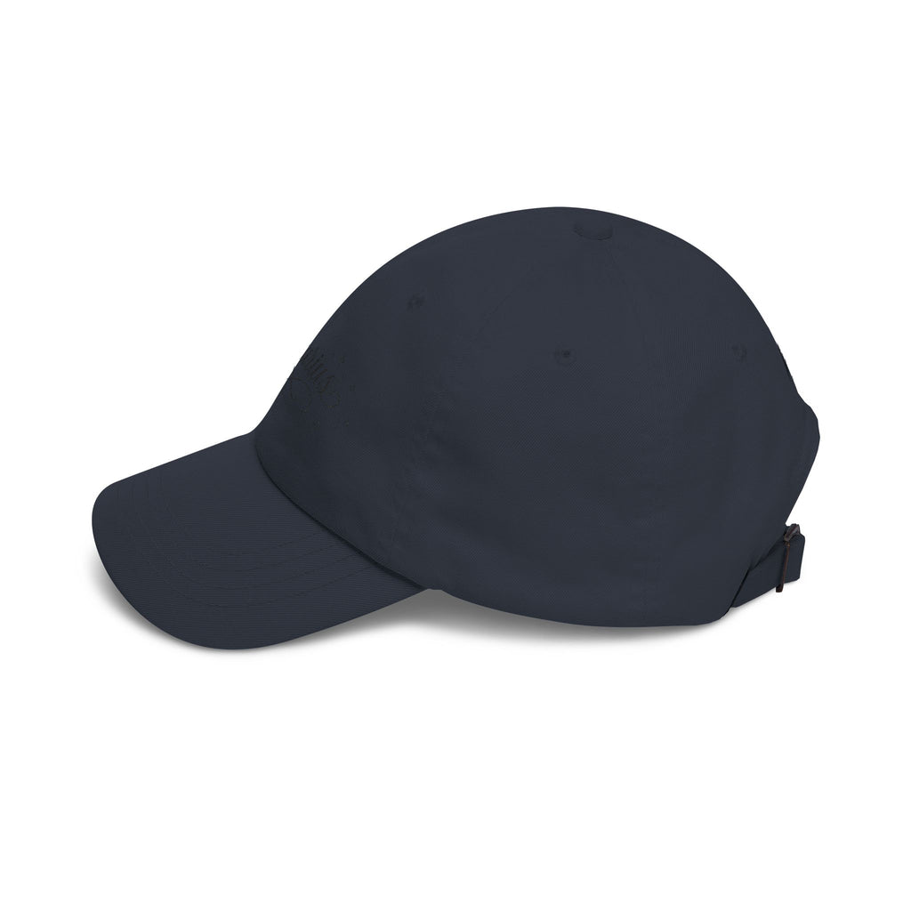 Aquarius Dad Cap – Elegant Script Zodiac Baseball Hat