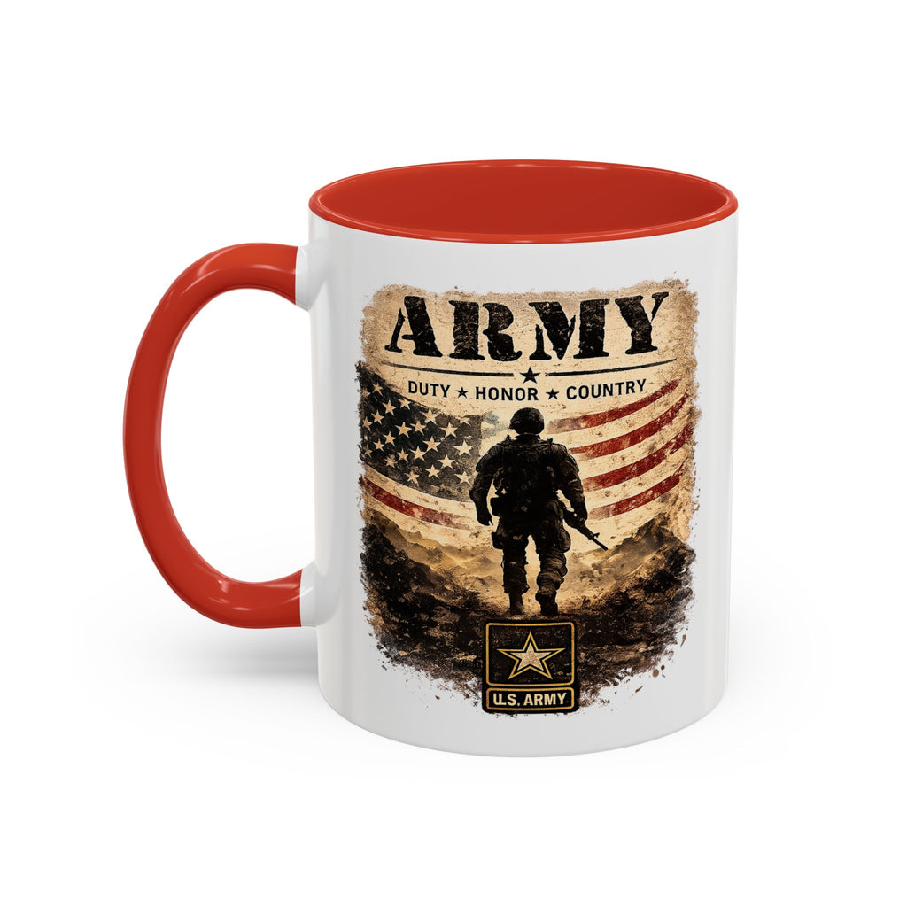 Army Military Tribute Accent Mug (11/15oz)