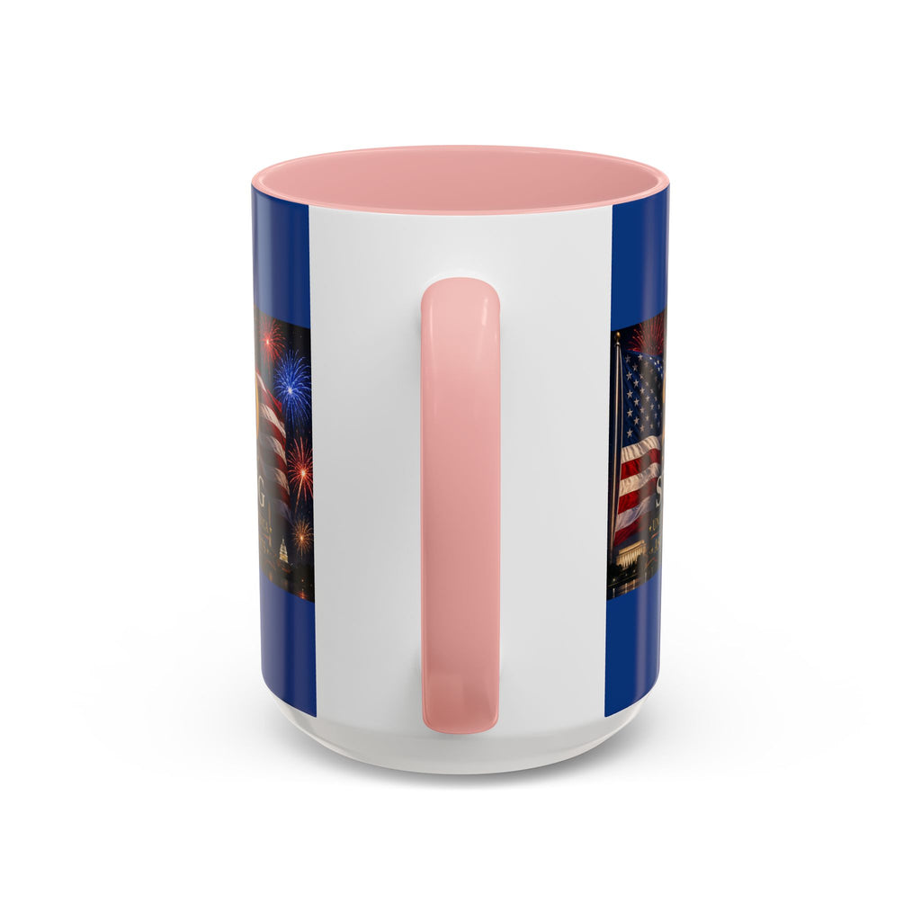250 Years America Strong Coffee Mug — Patriotic USA Anniversary 11/15oz