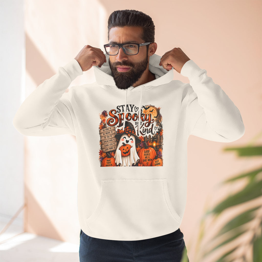 Halloween Stay Spooky But Be Kind Hoodie
