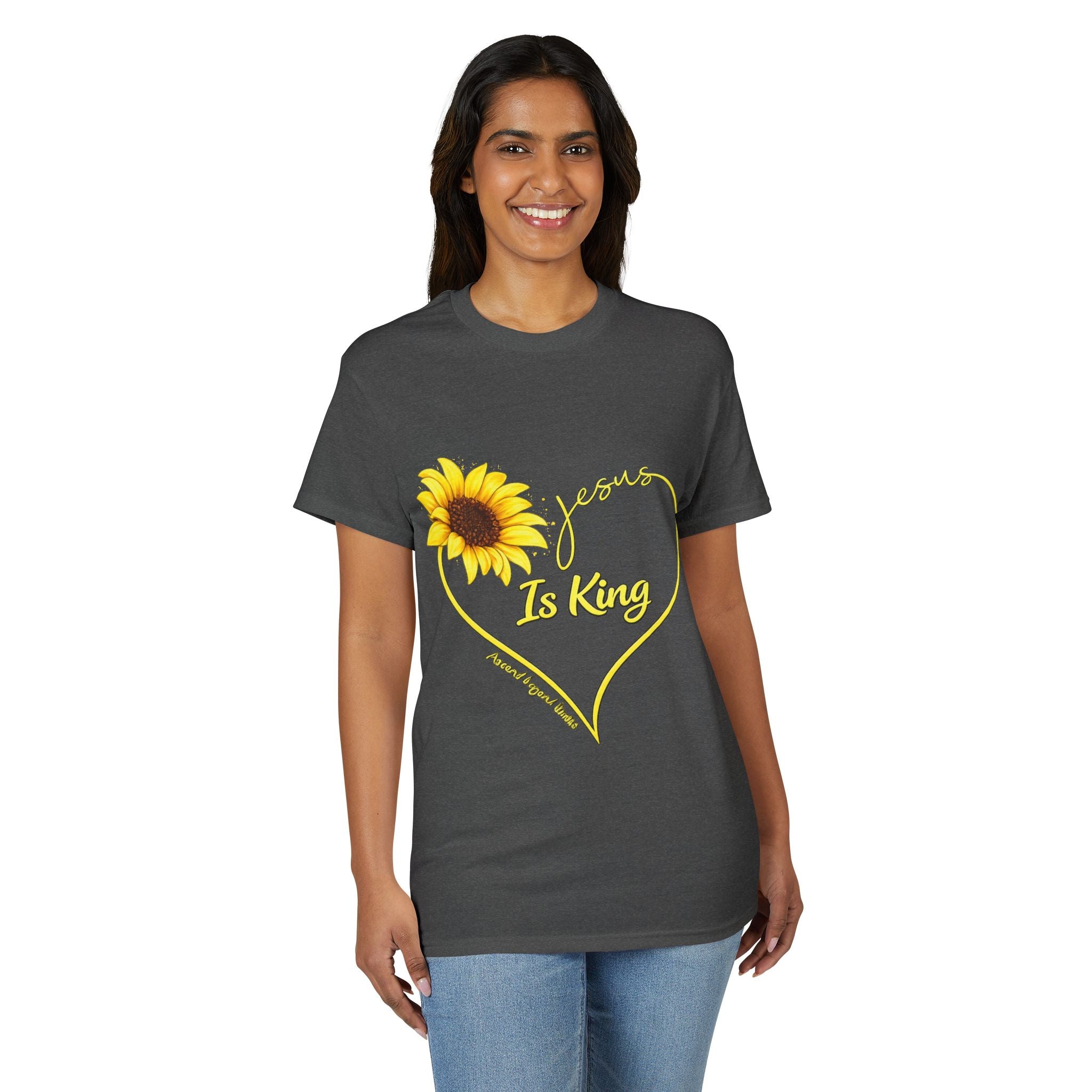 Jesus Is King Sunflower T-Shirt