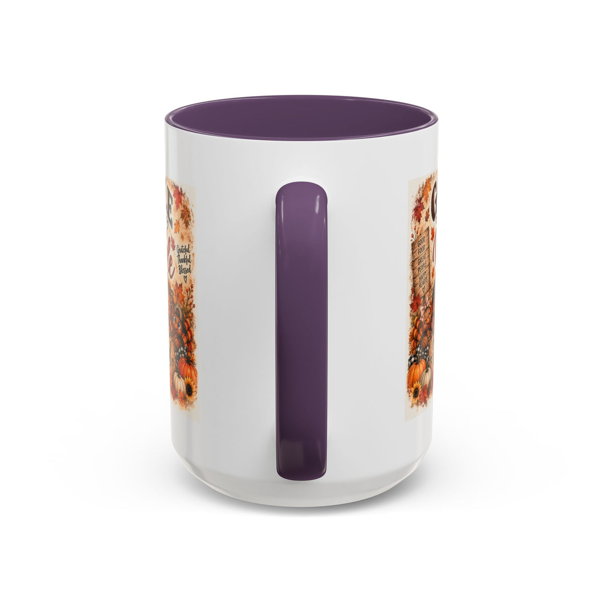 Gobble 'Til You Wobble — Thanksgiving Accent Mug