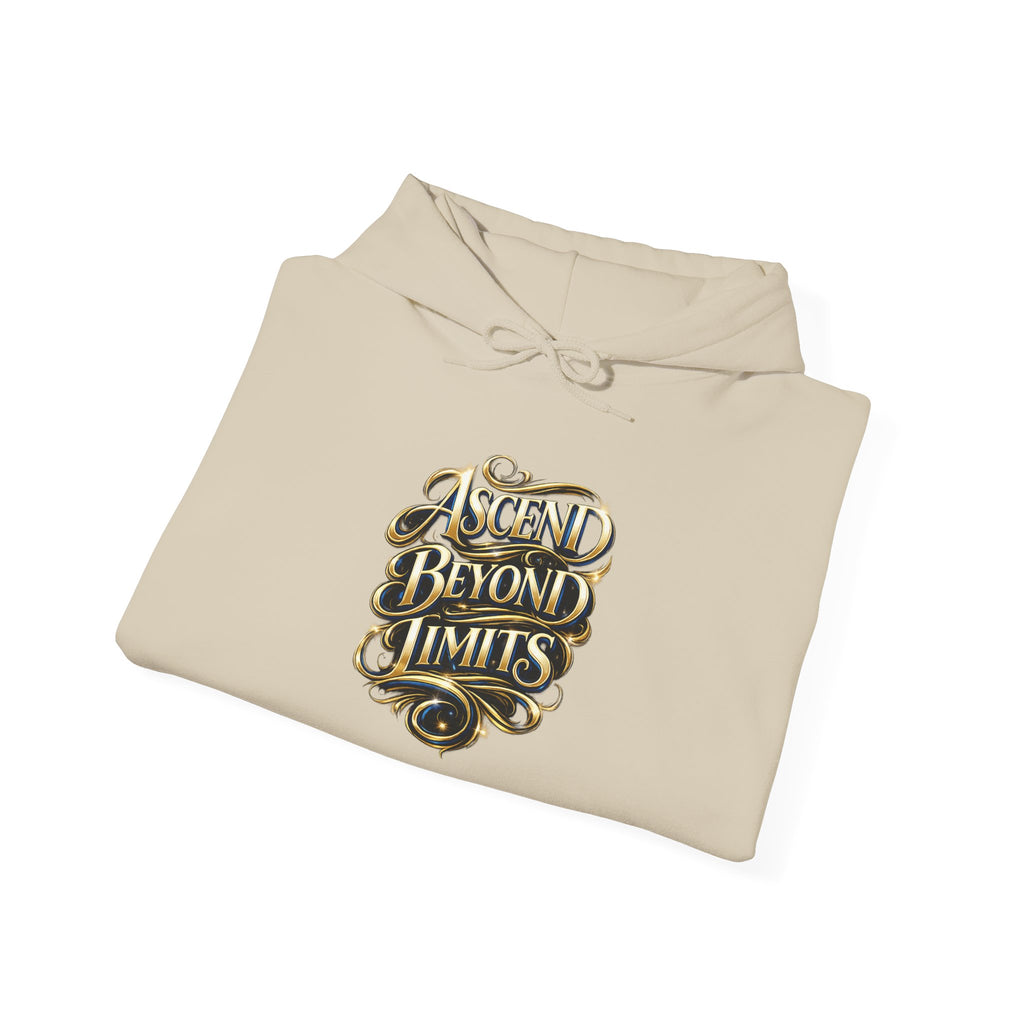 Ascend Beyond Limits Hoodie — “Average Is The Enemy” Inspirational Graphic Sweatshirt