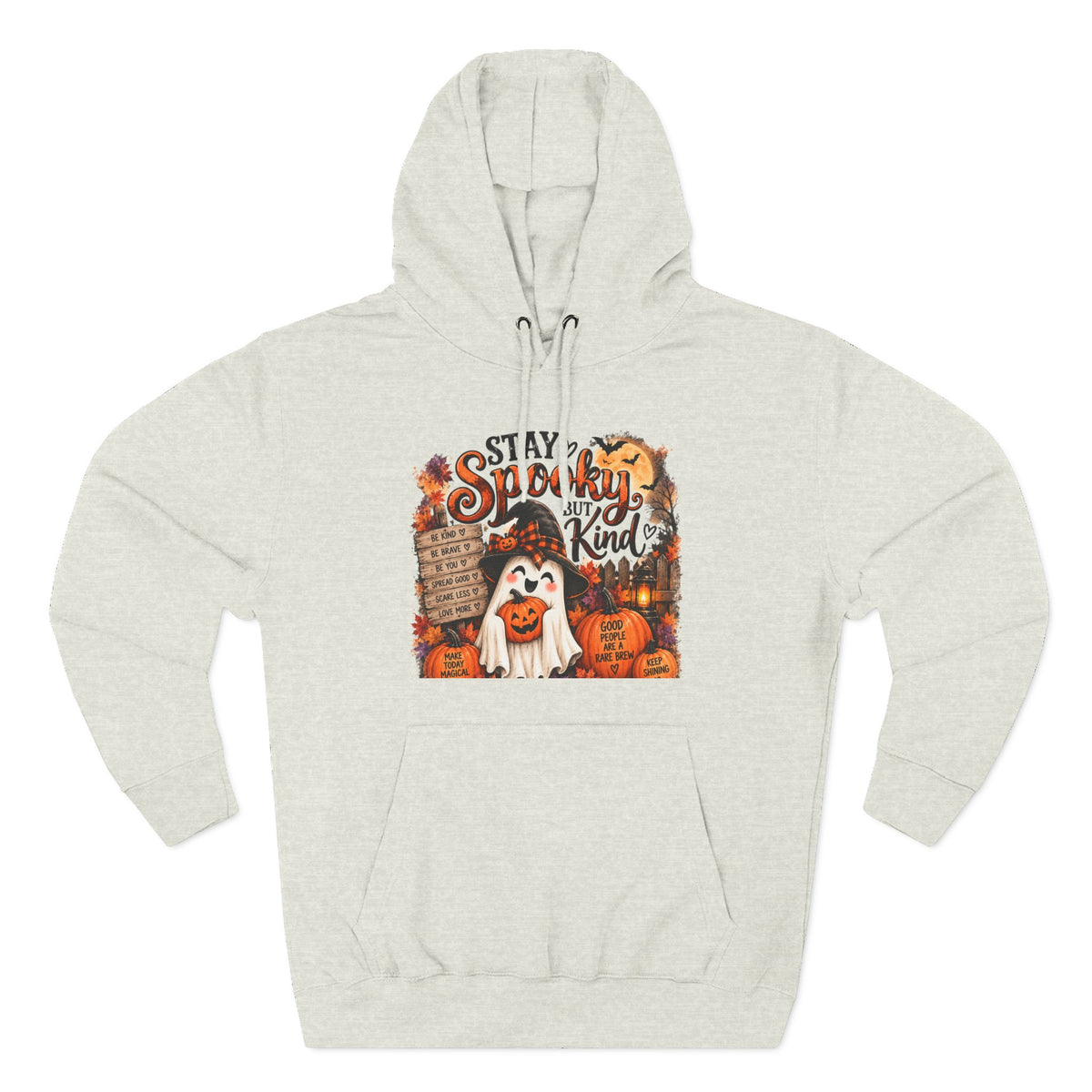 Halloween Stay Spooky But Be Kind Hoodie
