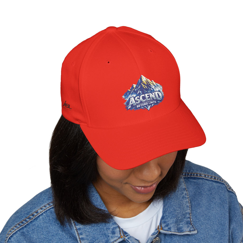 Ascend Mountain Embroidered Hat — 'Together We Rise' Closed-Back Cap